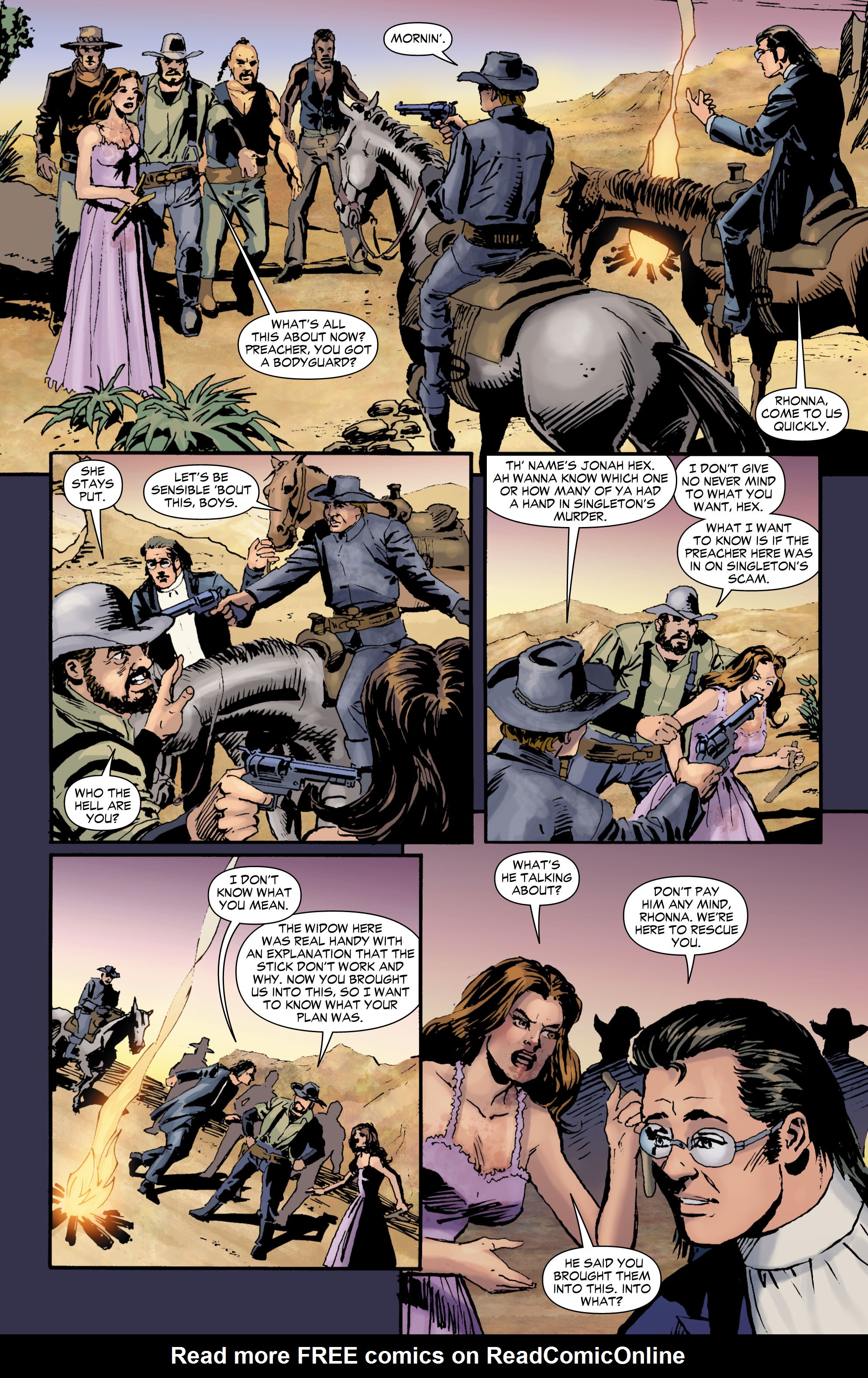 Read online Jonah Hex (2006) comic -  Issue #51 - 19
