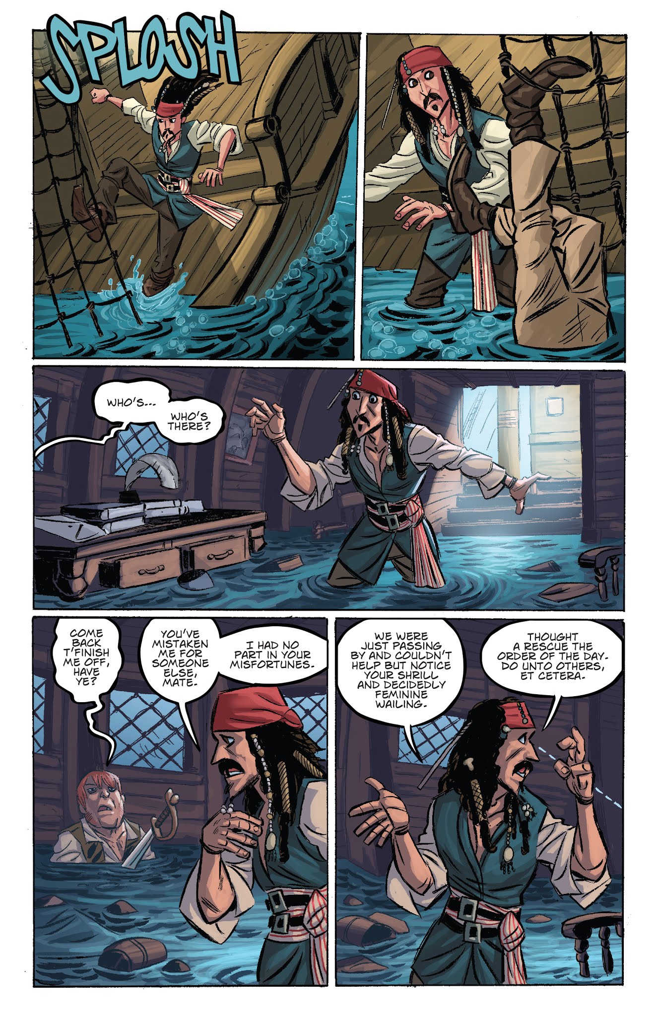 Read online Disney Pirates of the Caribbean comic -  Issue #3 - 6