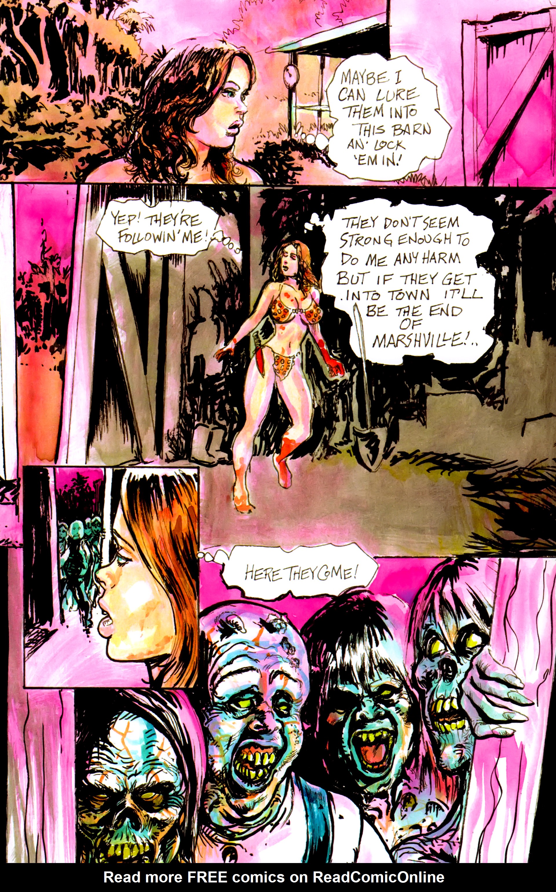 Read online Cavewoman: The Zombie Situation comic -  Issue #1 - 14