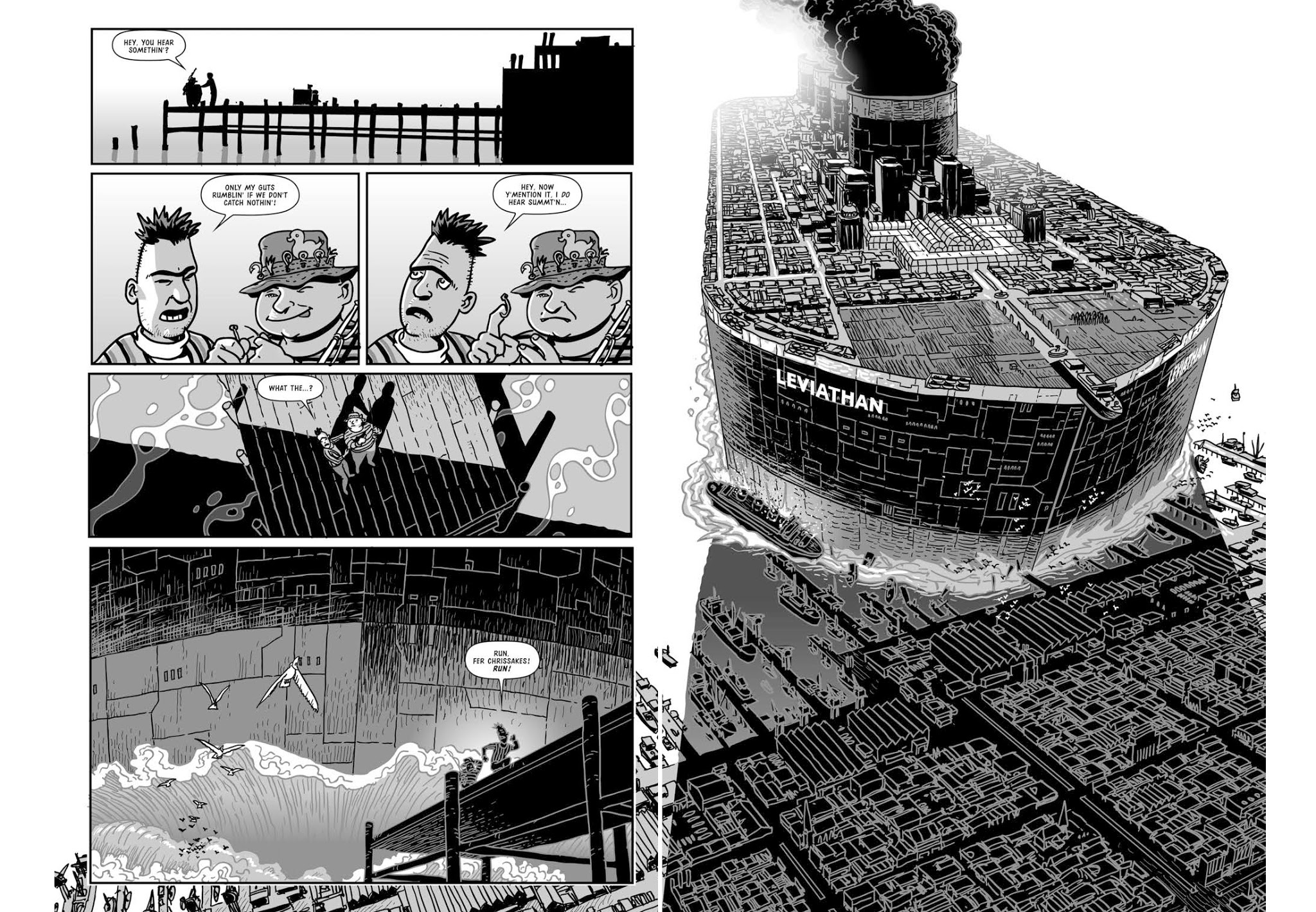 Read online Leviathan (2000 AD) comic -  Issue # TPB - 57