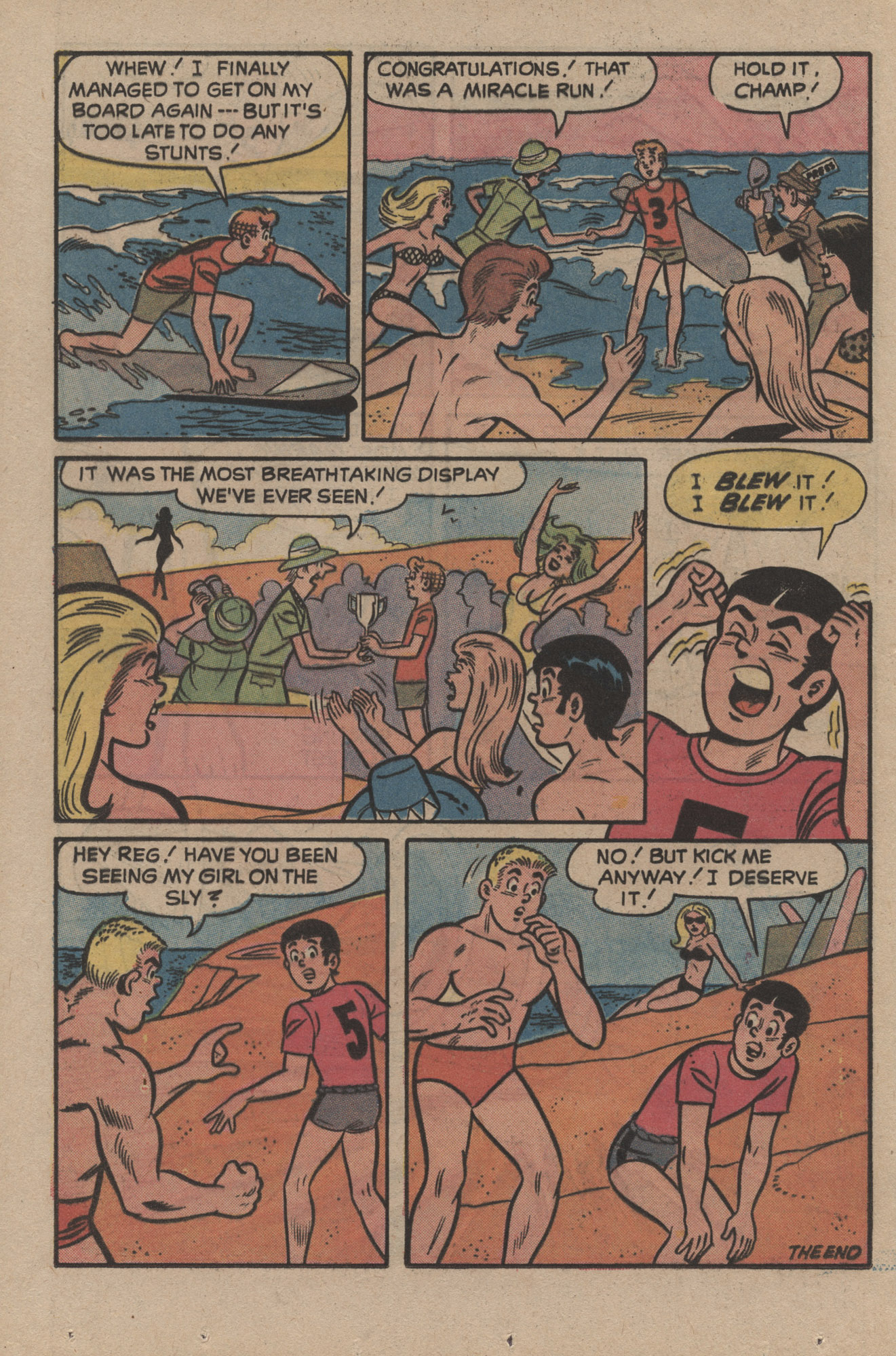 Read online Reggie and Me (1966) comic -  Issue #66 - 39