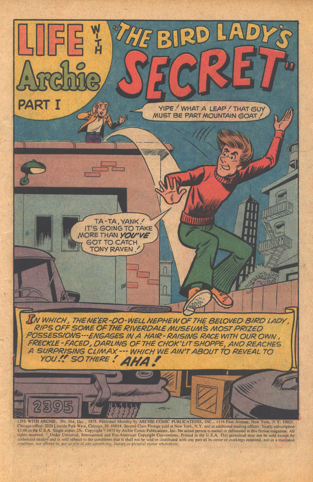 Read online Life With Archie (1958) comic -  Issue #164 - 3