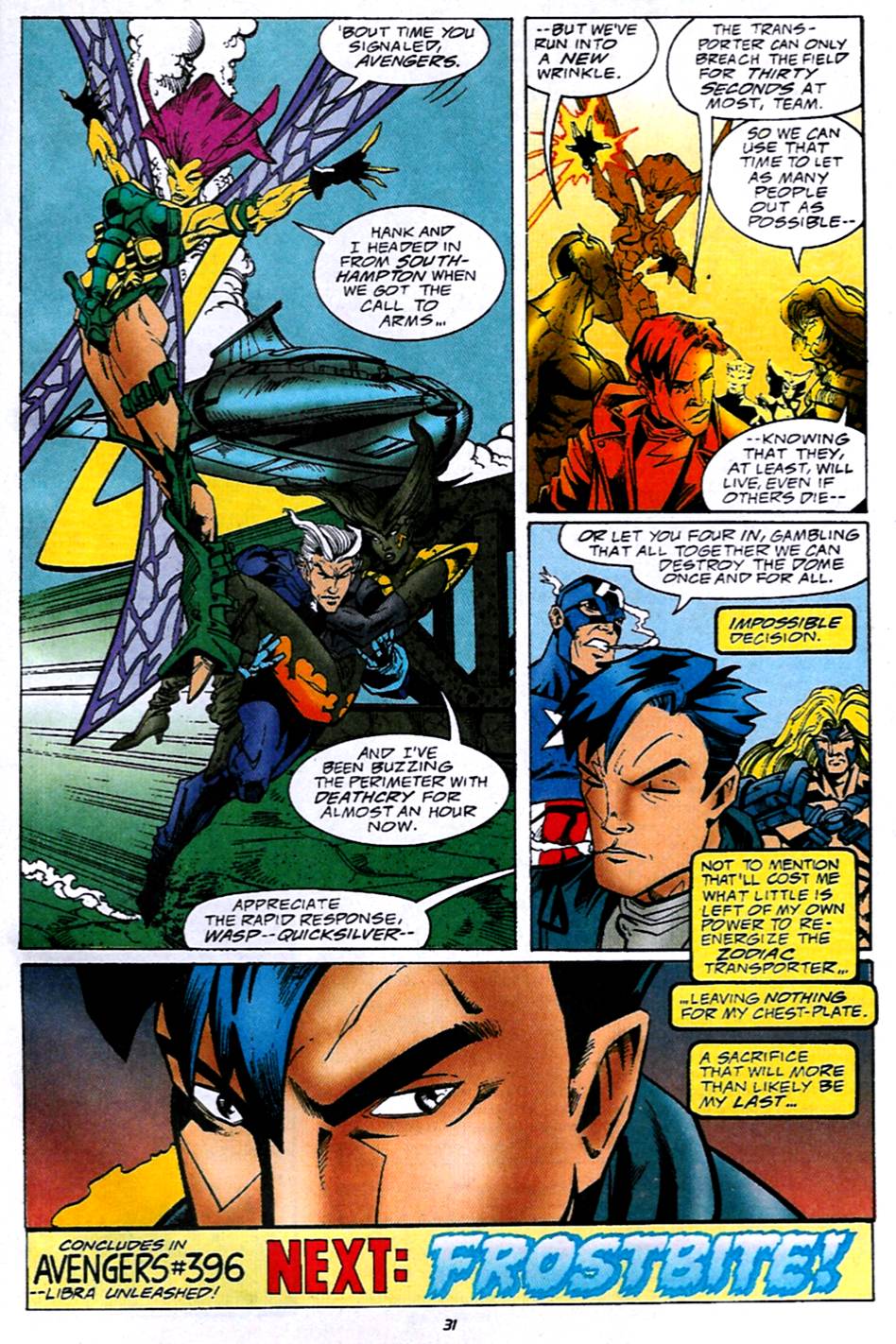 Read online The Avengers (1963) comic -  Issue #395d - 22