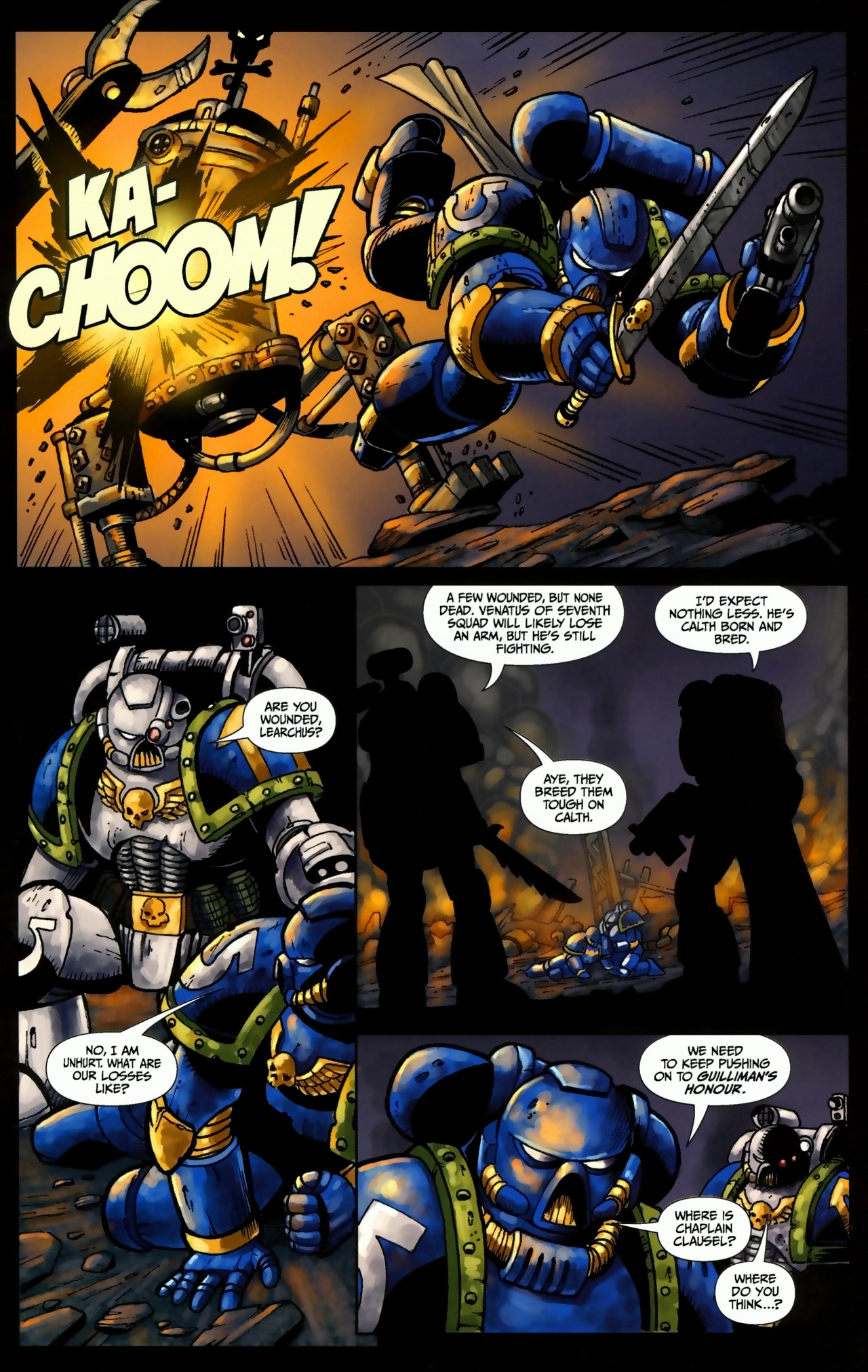 Read online Warhammer 40,000: Defenders of Ultramar comic -  Issue #2 - 10