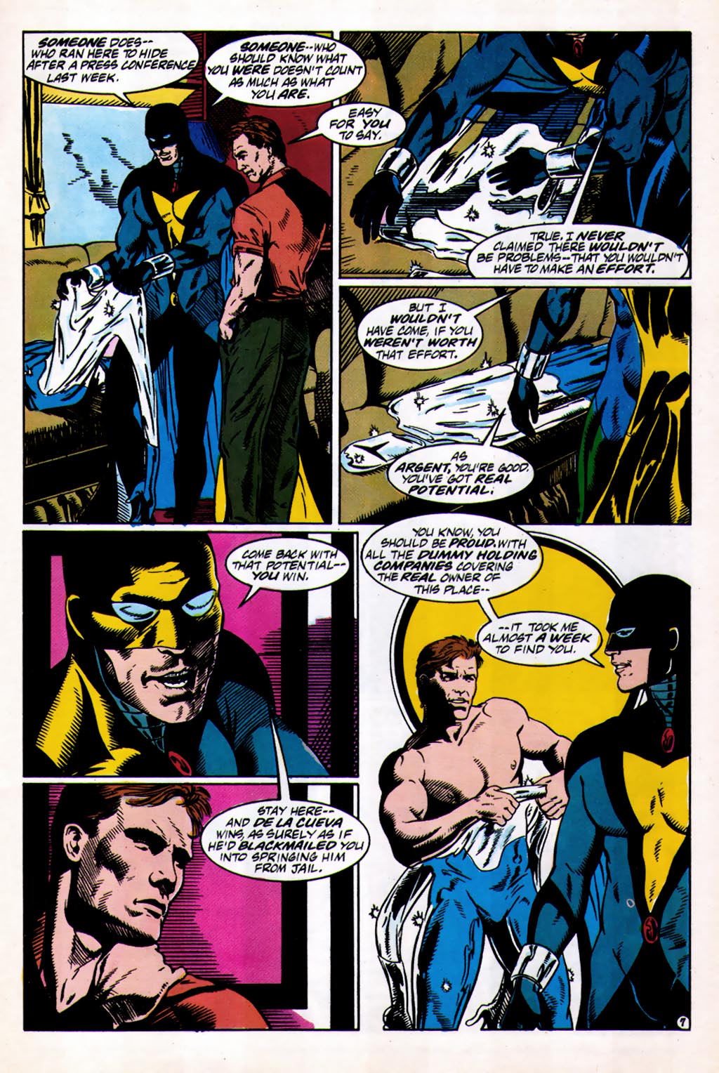 Read online Hero Alliance (1989) comic -  Issue #8 - 9