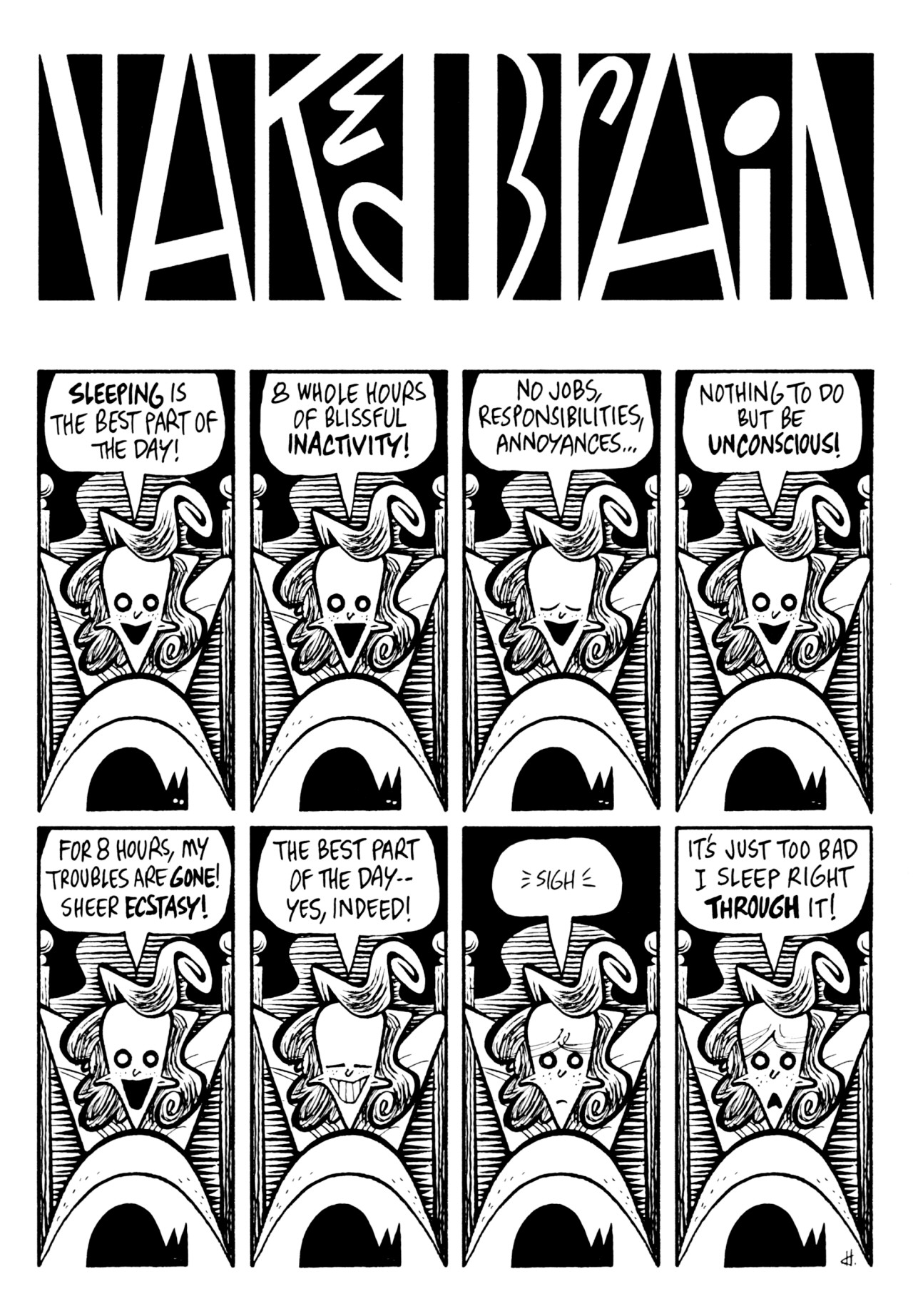 Read online Marc Hempel's Naked Brain comic -  Issue #1 - 9