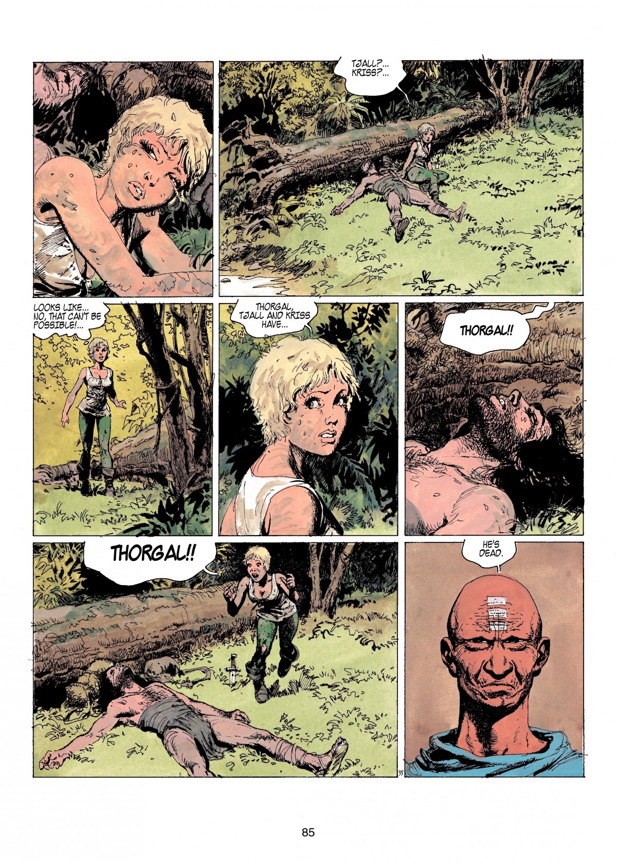 Read online Thorgal comic -  Issue #5 - 87