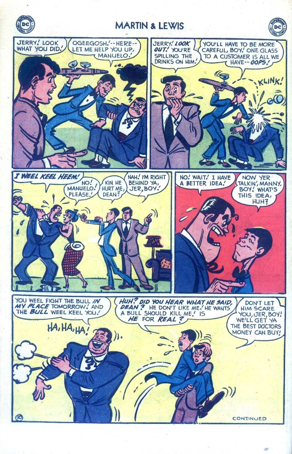 Read online The Adventures of Dean Martin and Jerry Lewis comic -  Issue #4 - 12