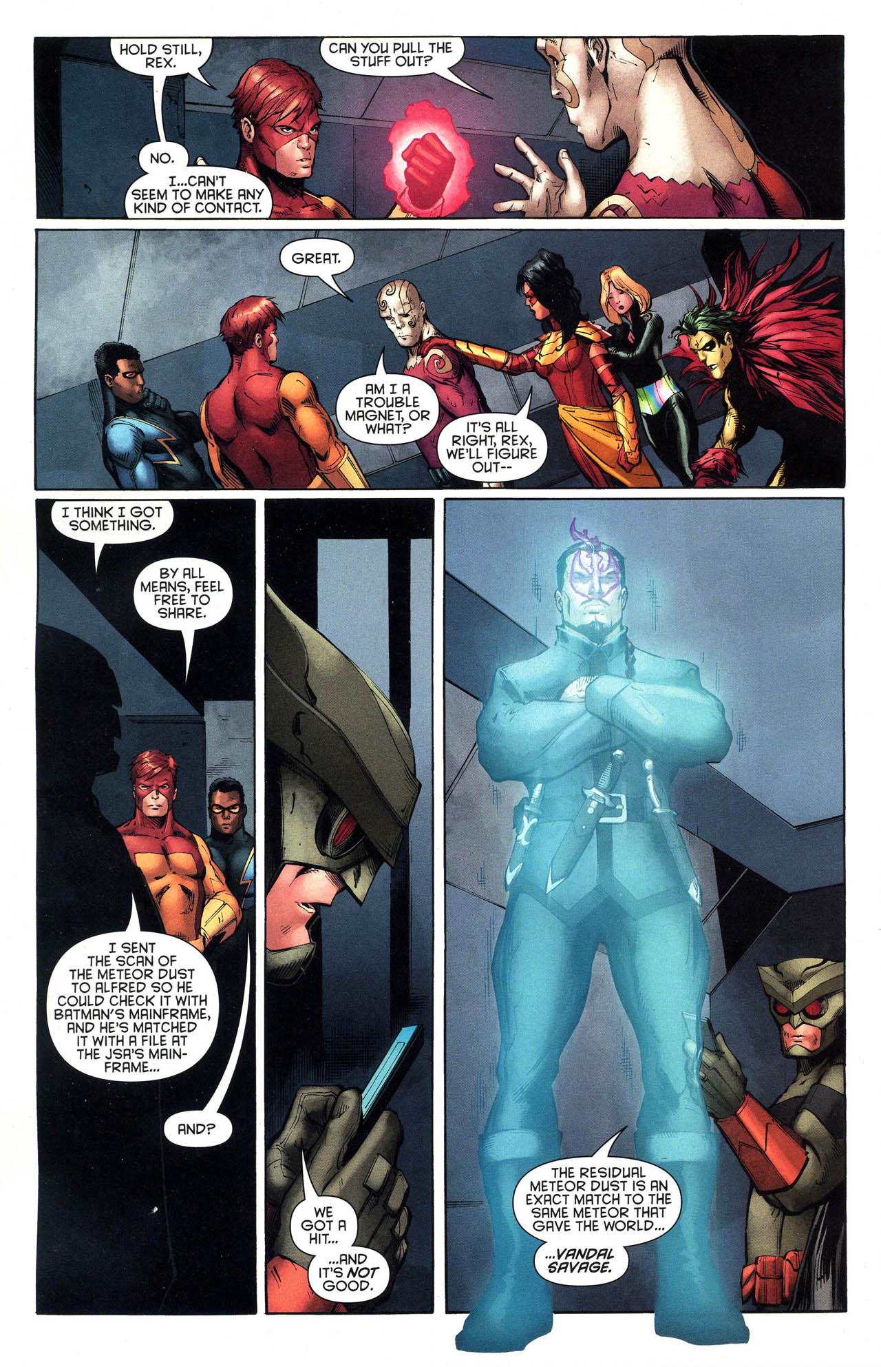 Read online The Outsiders (2009) comic -  Issue #17 - 21