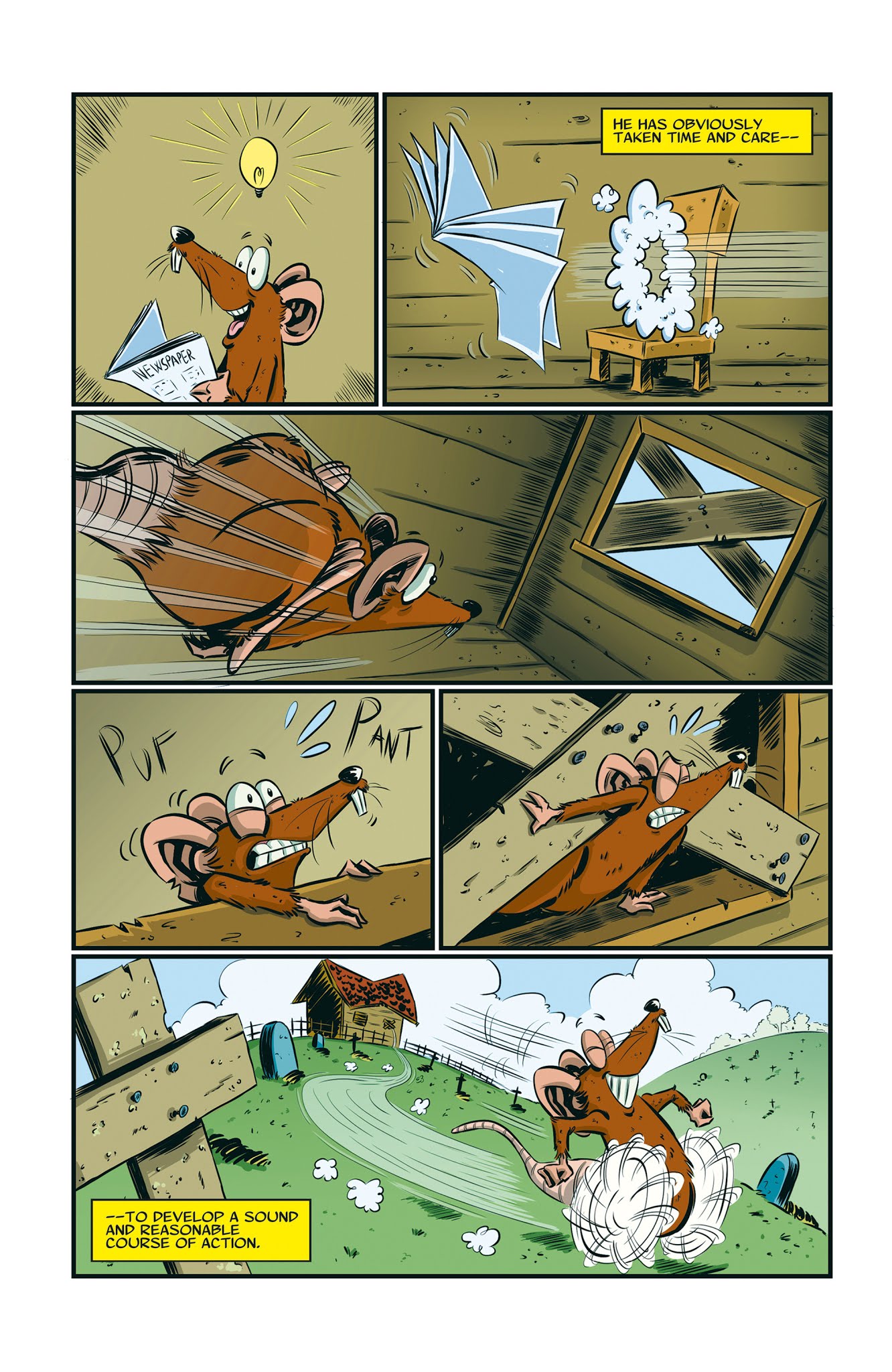 Read online One-Dollar One-Shots: Baron Rat comic -  Issue # Full - 5