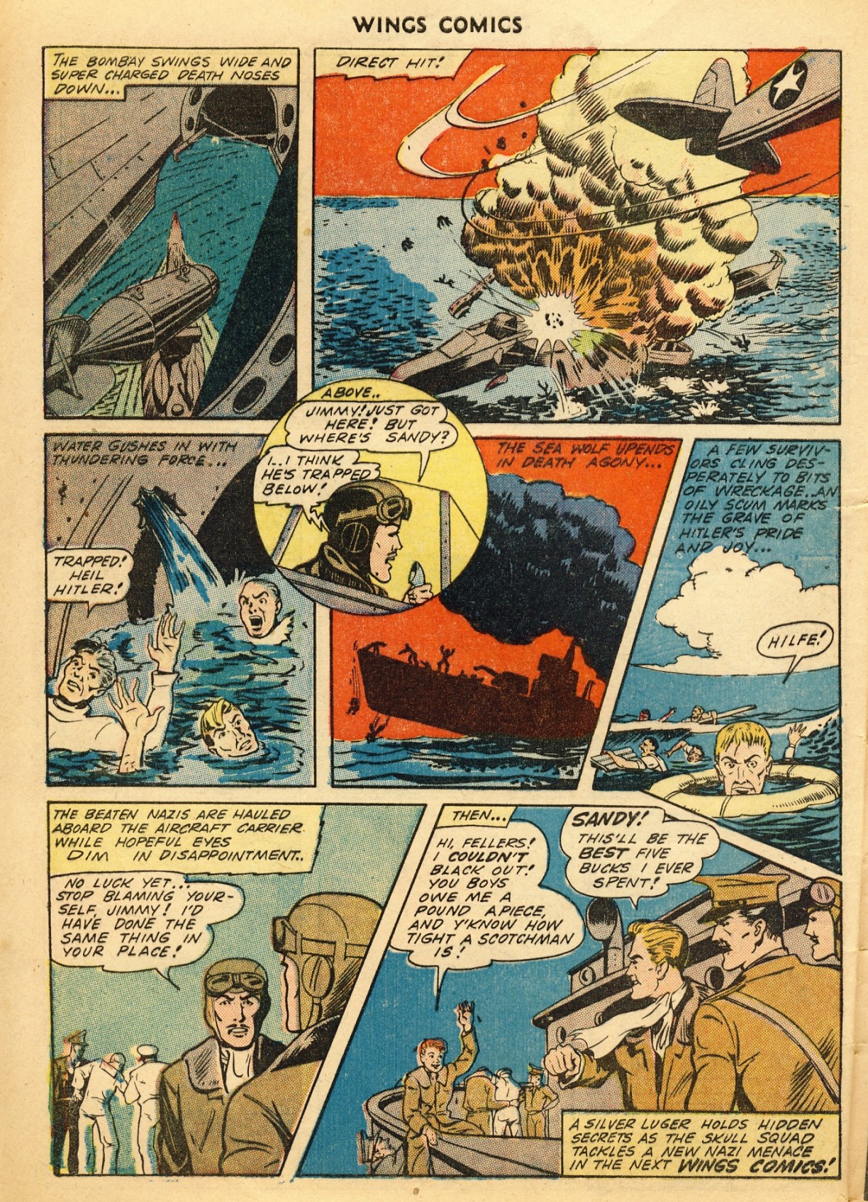 Read online Wings Comics comic -  Issue #39 - 50