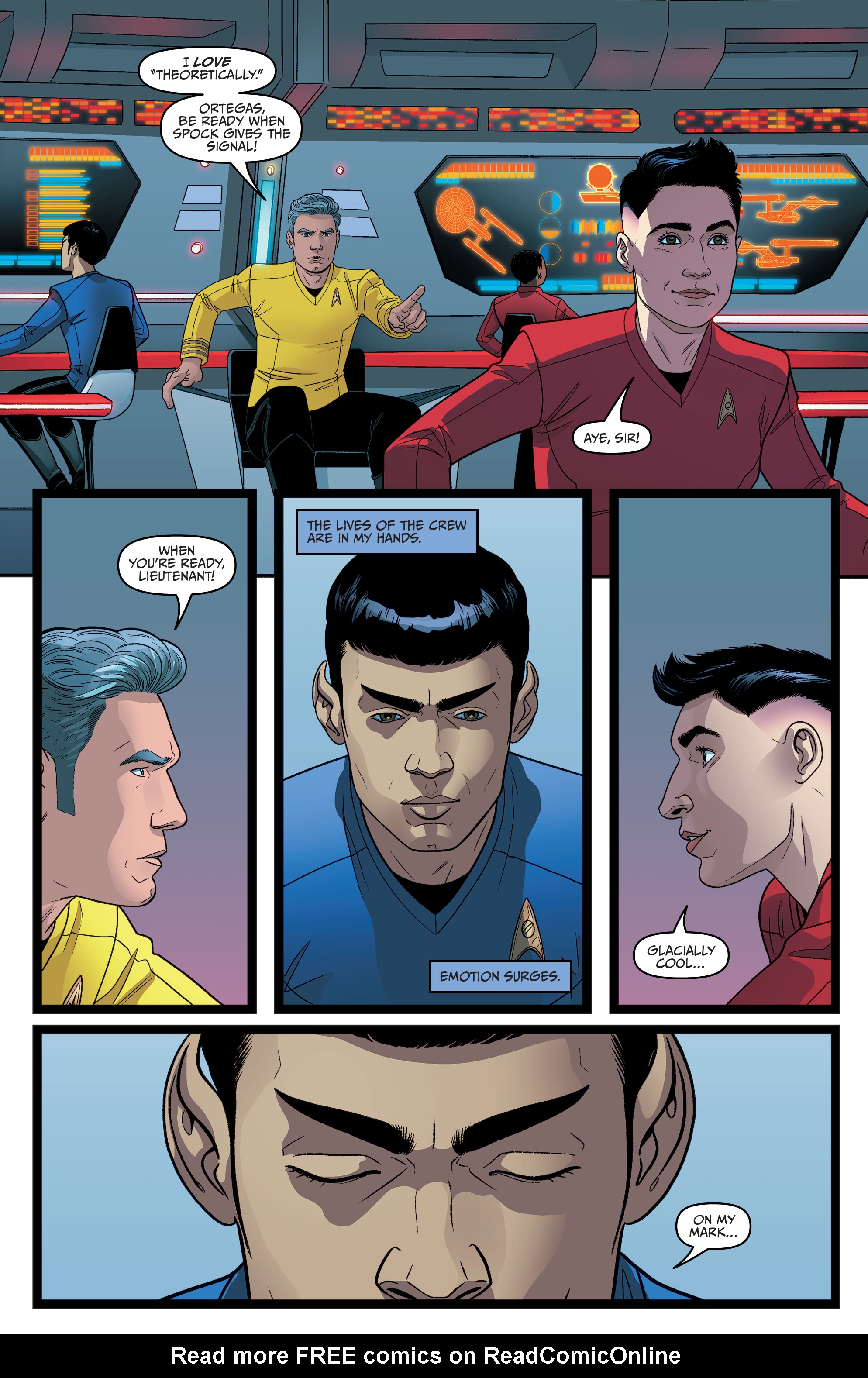Read online Star Trek: Strange New Worlds - The Illyrian Enigma comic -  Issue #2 - 7