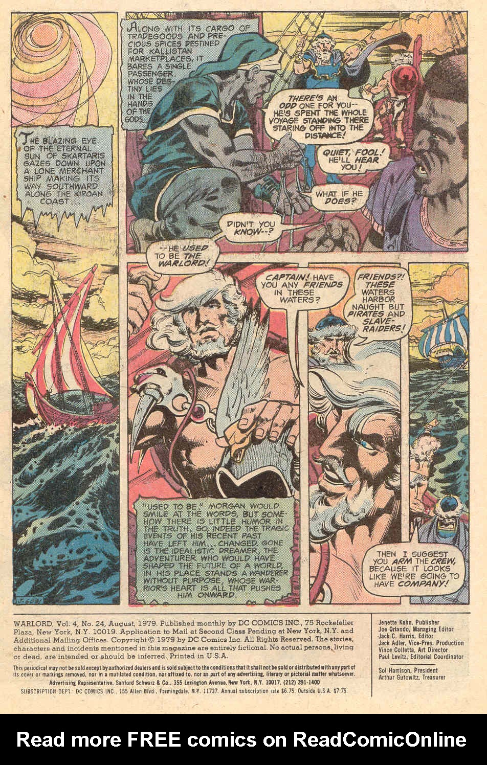 Read online Warlord (1976) comic -  Issue #24 - 2