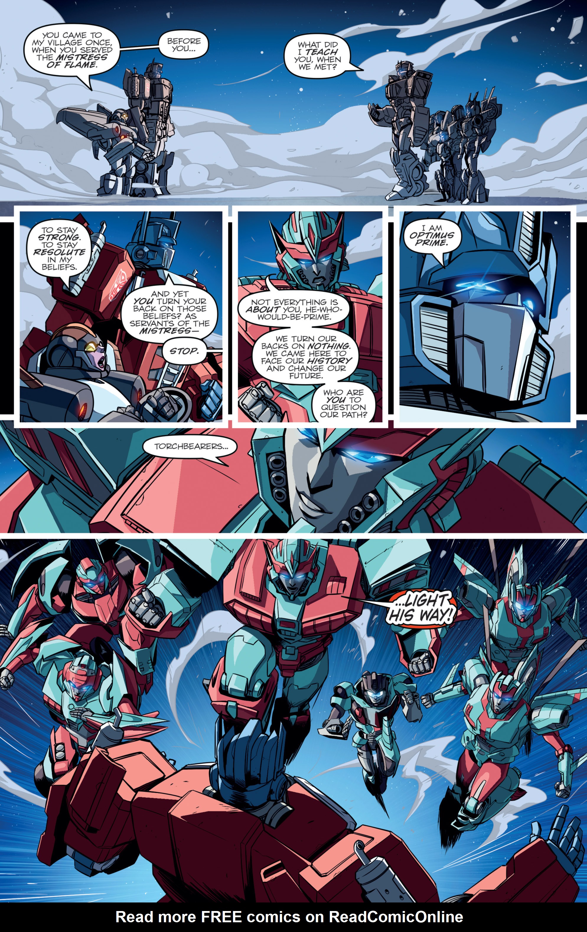 Read online The Transformers (2014) comic -  Issue #47 - 16