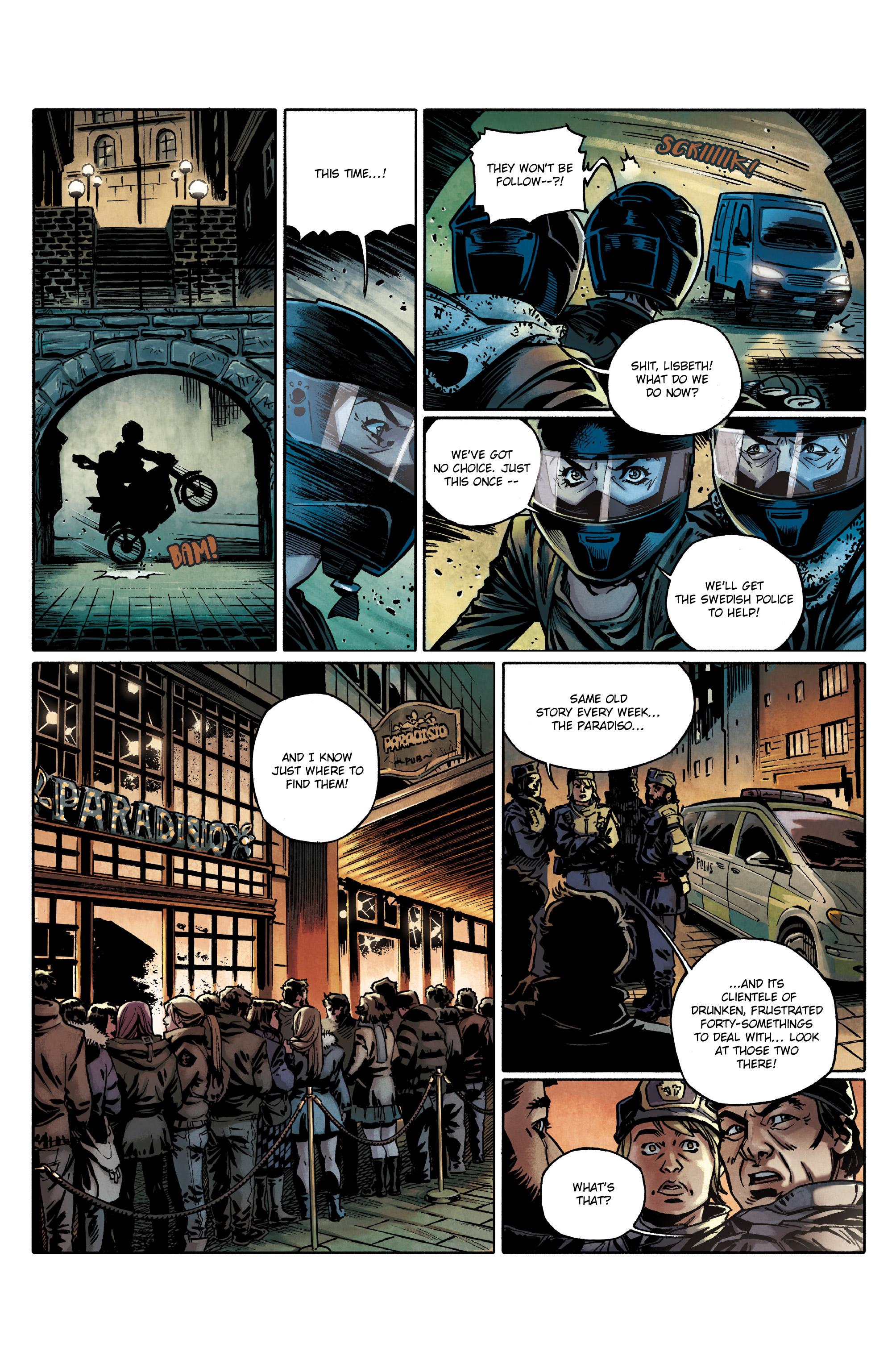 Read online Millennium: The Girl Who Danced With Death comic -  Issue #2 - 17