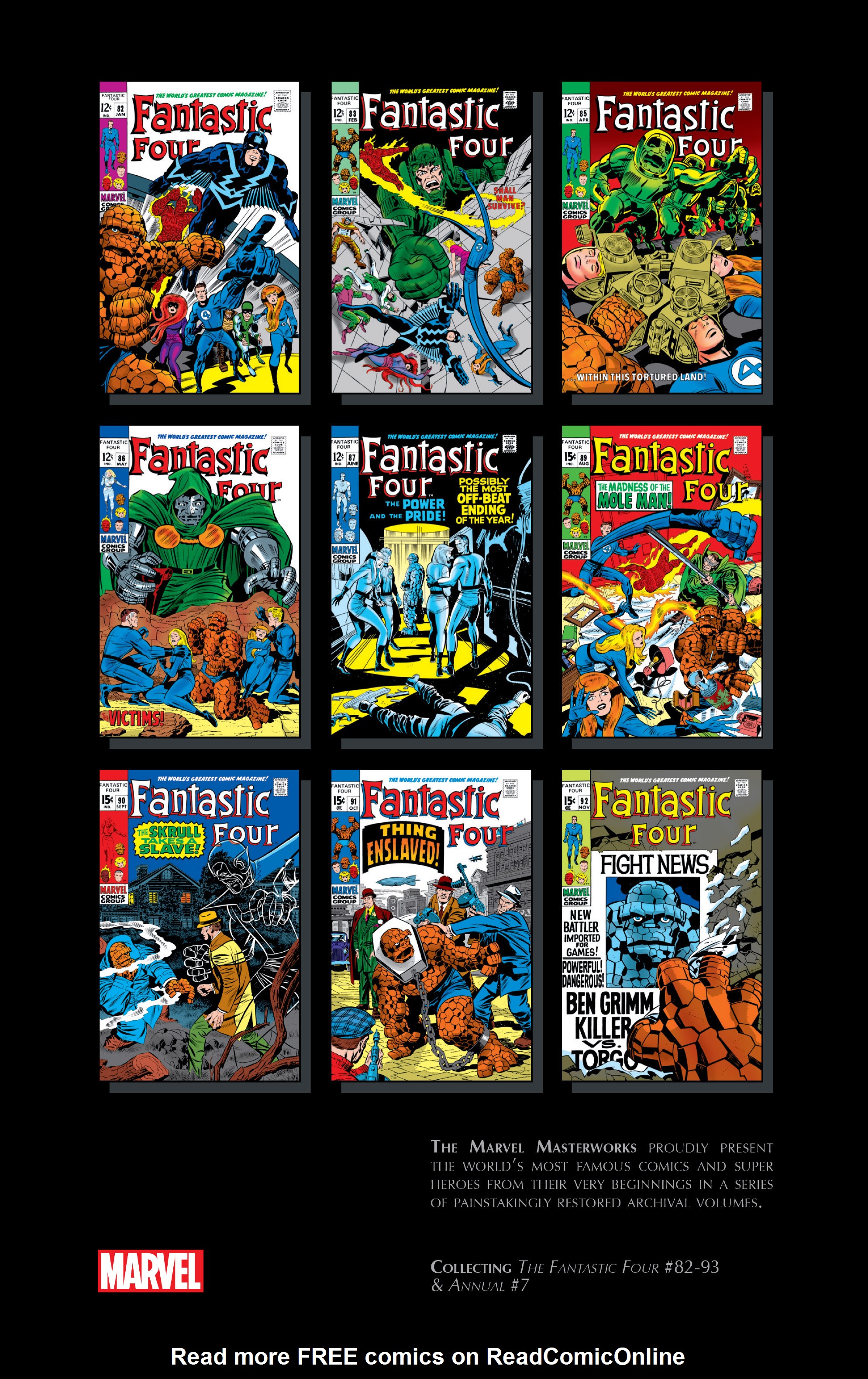 Read online Marvel Masterworks: The Fantastic Four comic -  Issue # TPB 9 (Part 3) - 70