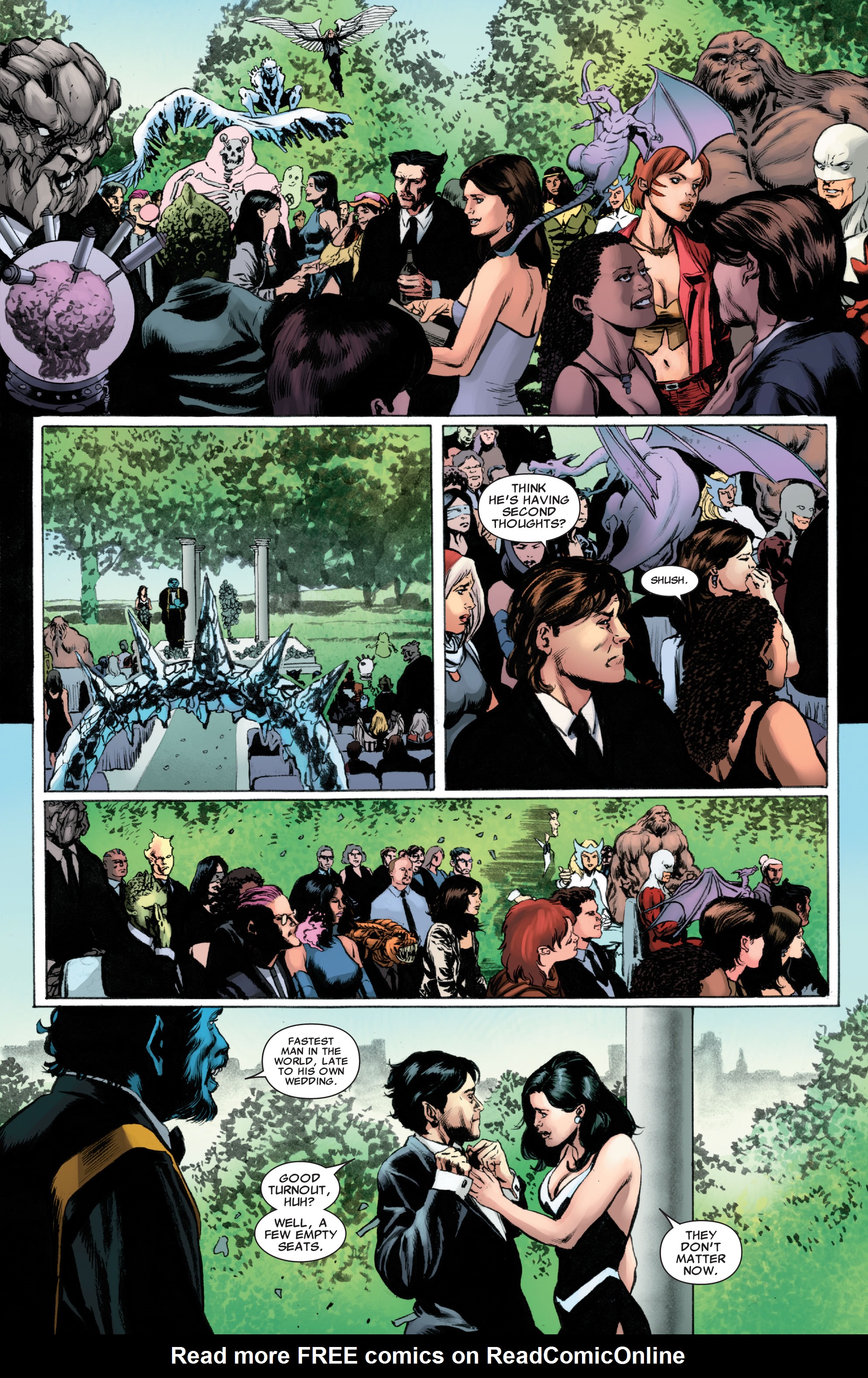 Read online X-Men Weddings comic -  Issue # TPB - 80