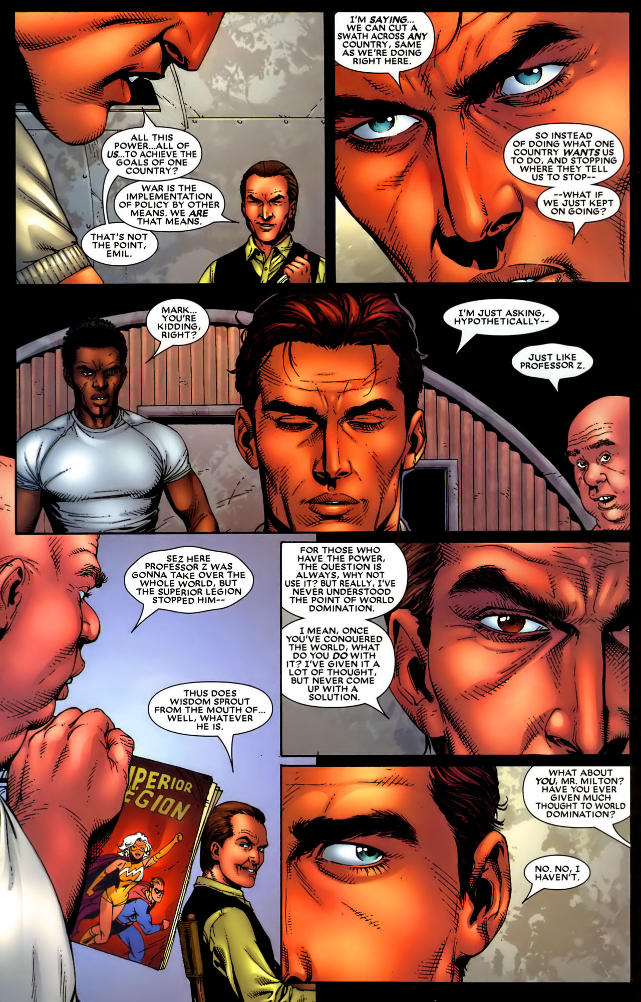 Read online Squadron Supreme (2006) comic -  Issue #4 - 12