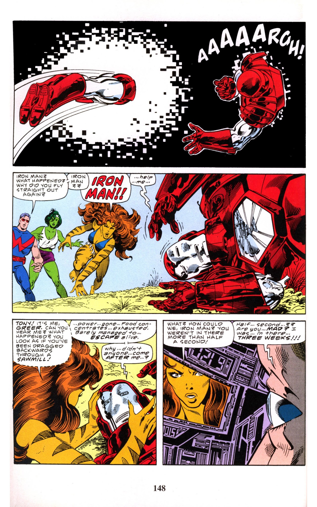 Read online Fantastic Four Visionaries: John Byrne comic -  Issue # TPB 8 - 149