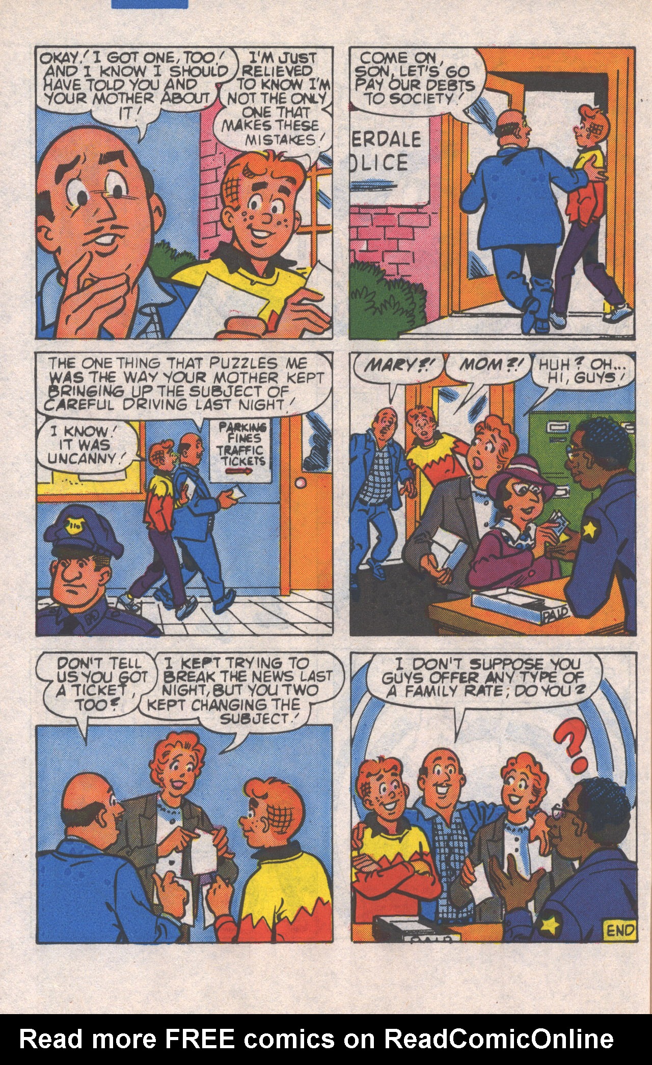 Read online Life With Archie (1958) comic -  Issue #269 - 32