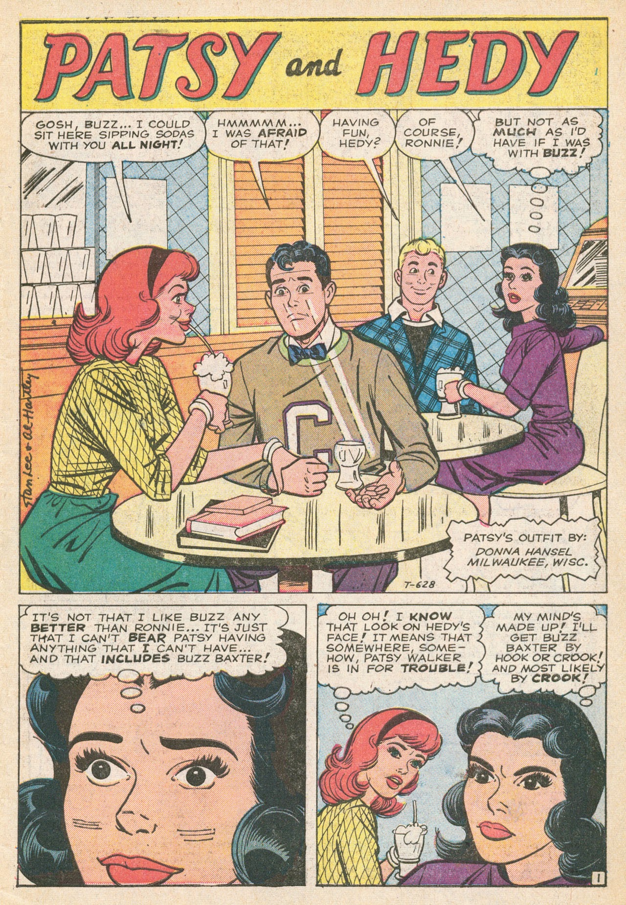 Read online Patsy and Hedy comic -  Issue #69 - 3