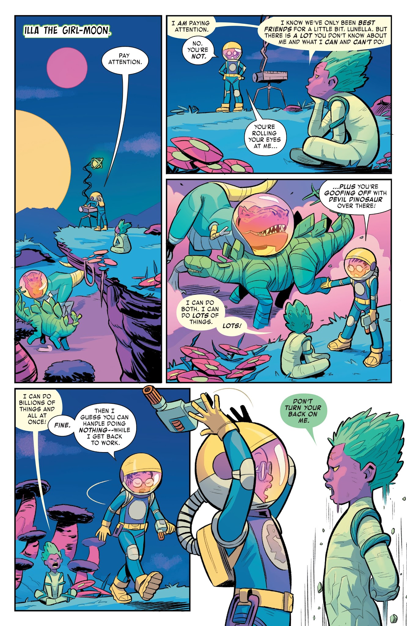 Read online Moon Girl And Devil Dinosaur comic -  Issue #22 - 10