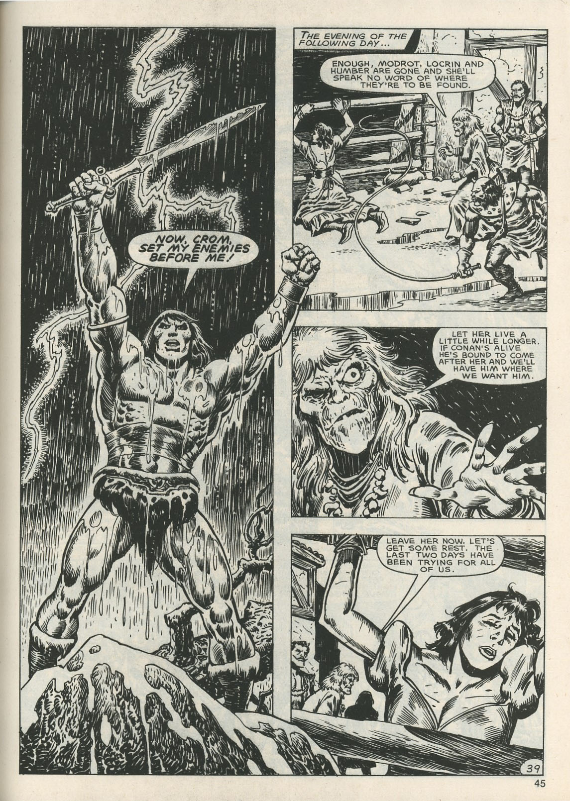 Read online The Savage Sword Of Conan comic -  Issue #119 - 44