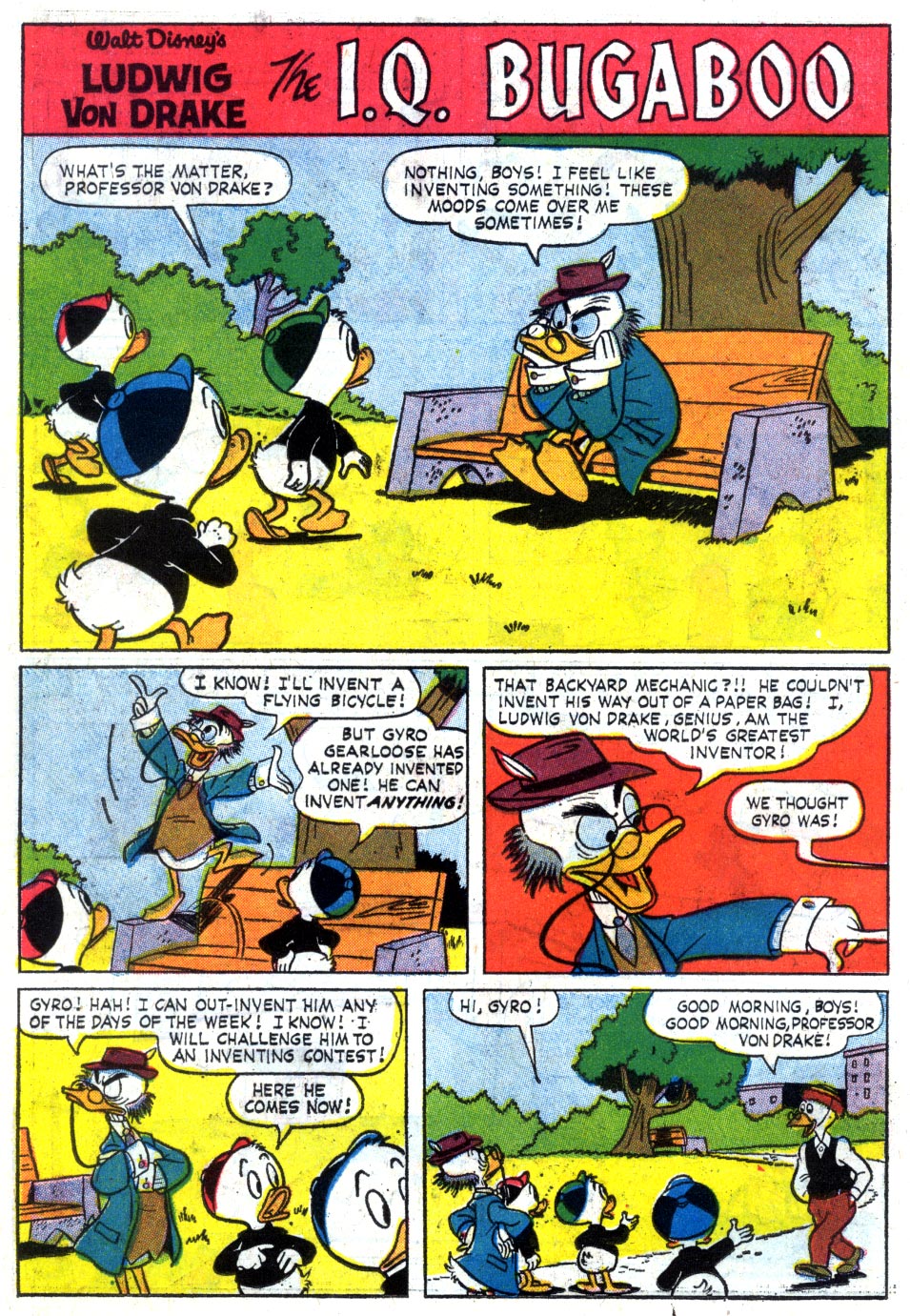Read online Walt Disney's Ludwig Von Drake comic -  Issue #4 - 14