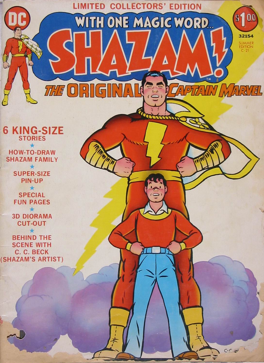 Read online Limited Collectors' Edition comic -  Issue #21 - 1