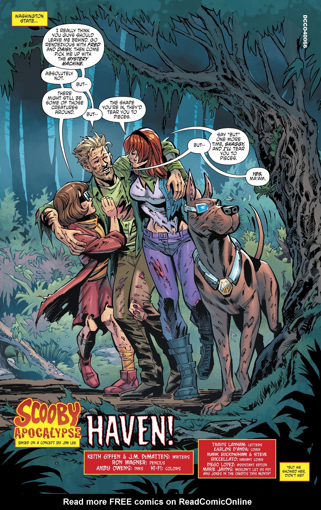 Read online Scooby Apocalypse comic -  Issue #18 - 4