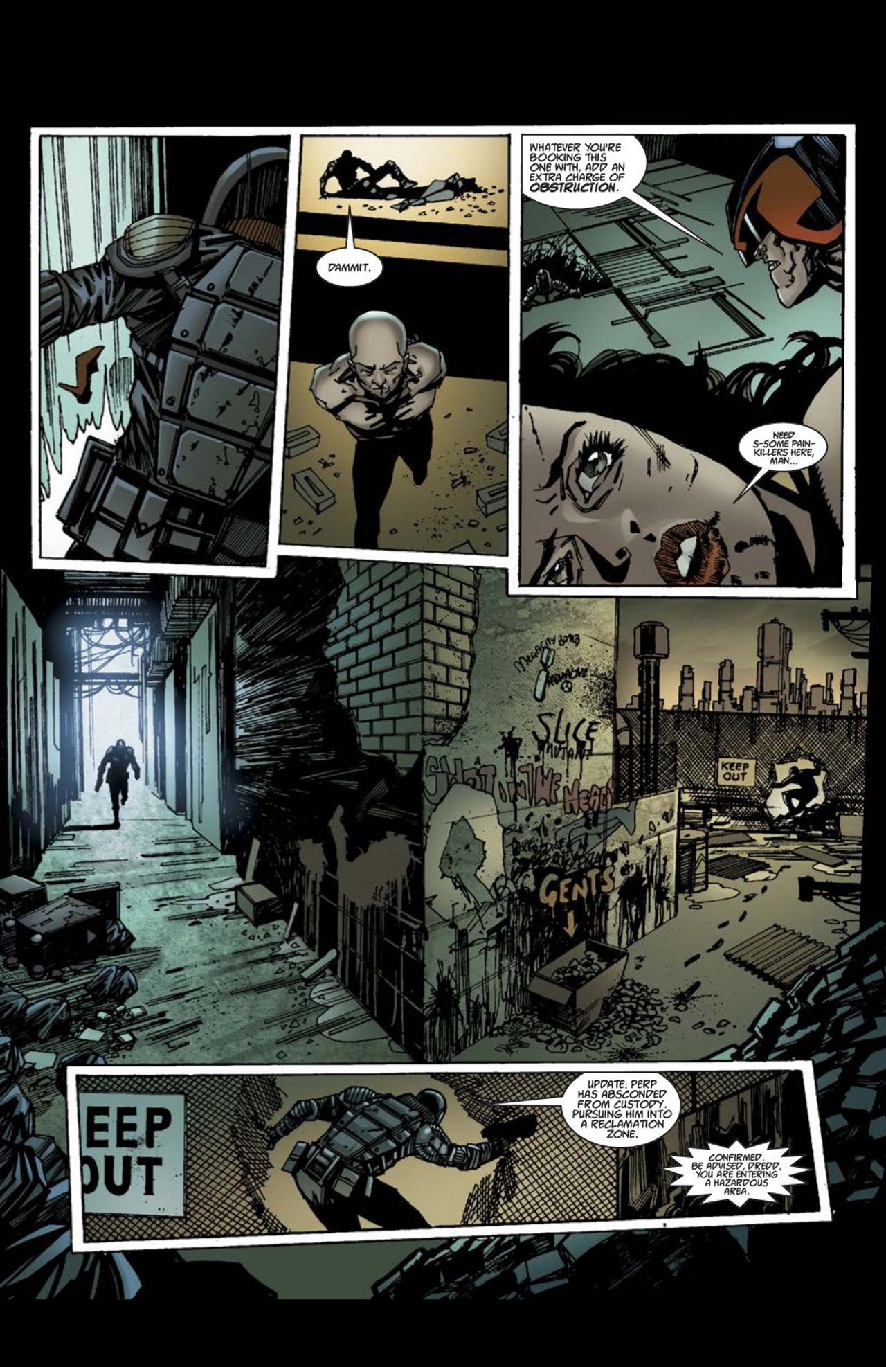Read online Dredd: Underbelly comic -  Issue # Full - 20