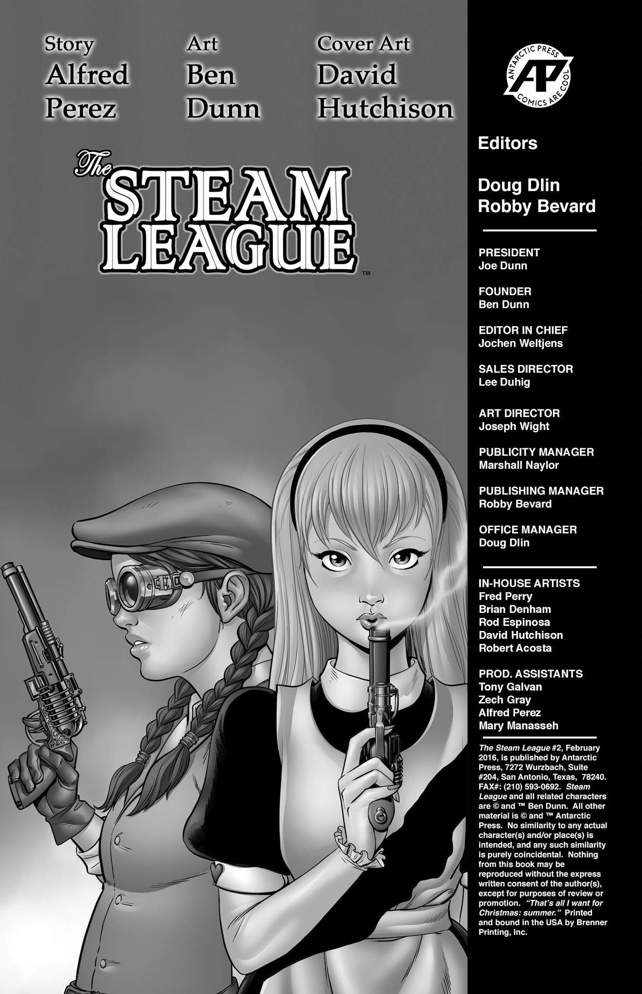 Read online The Steam League comic -  Issue #2 - 2