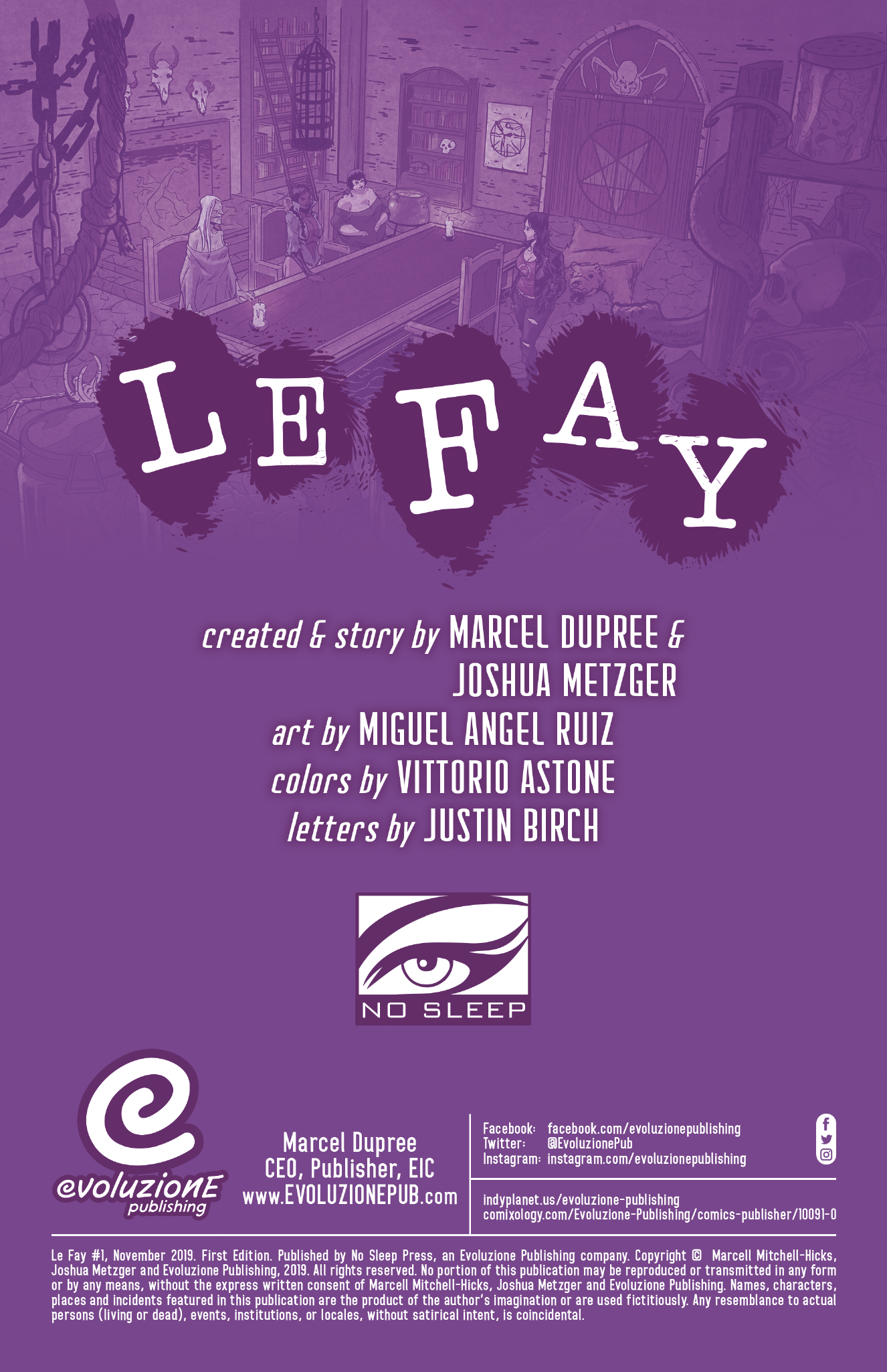 Read online Le Fay comic -  Issue #1 - 2