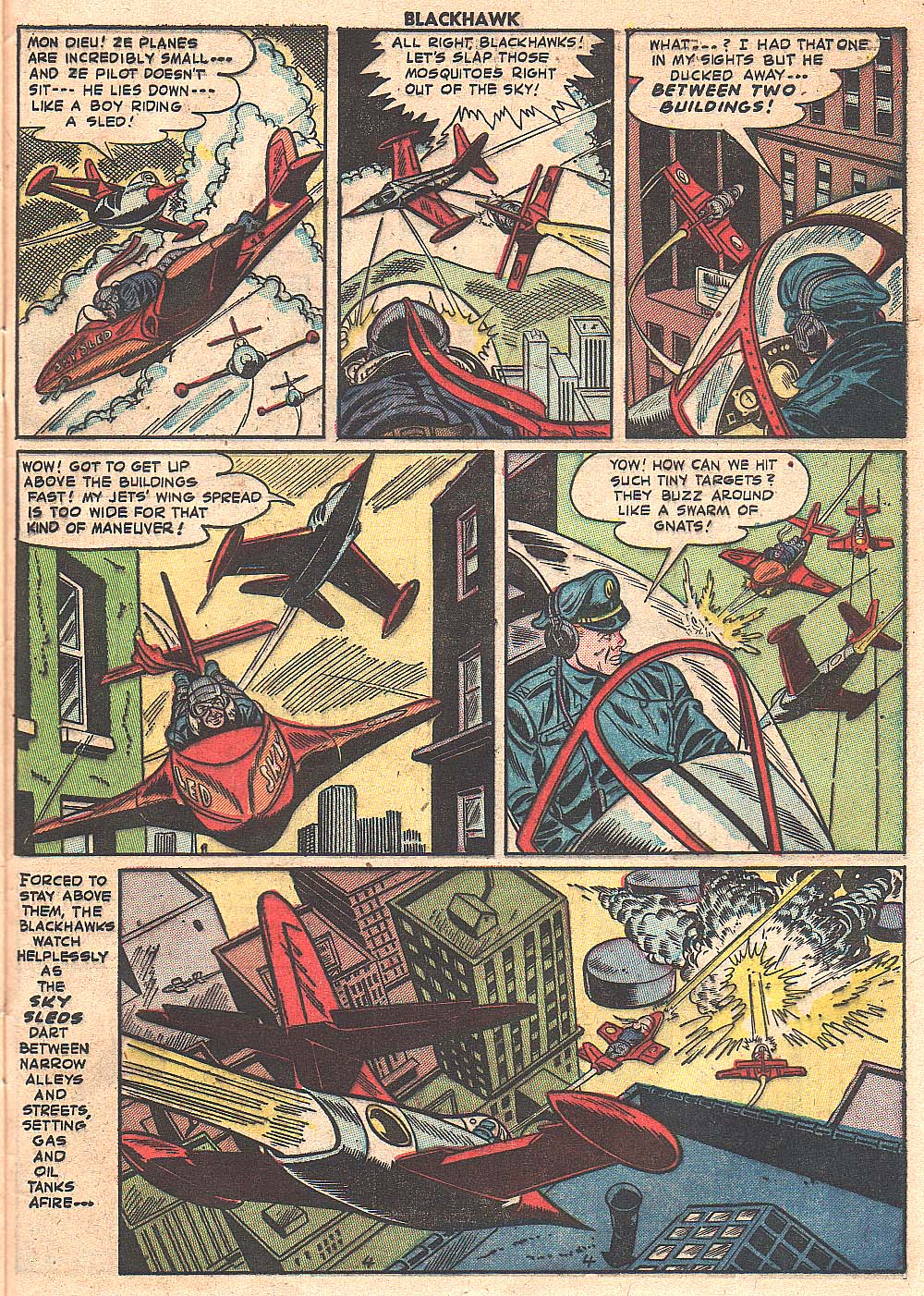 Read online Blackhawk (1957) comic -  Issue #74 - 29