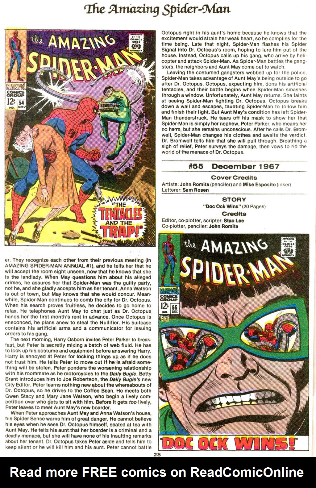 Read online The Official Marvel Index to The Amazing Spider-Man comic -  Issue #2 - 30