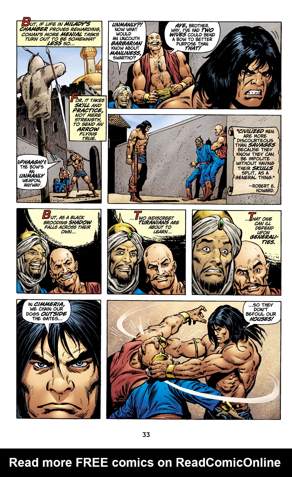 Read online The Chronicles of Conan comic -  Issue # TPB 6 (Part 1) - 33