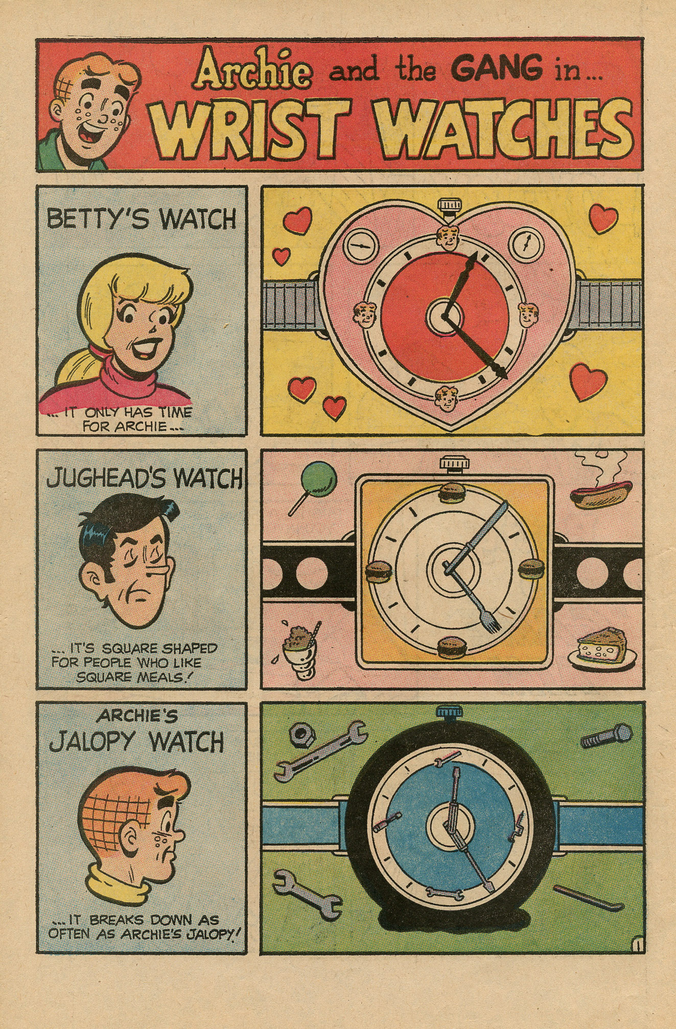 Read online Archie's Joke Book Magazine comic -  Issue #161 - 6