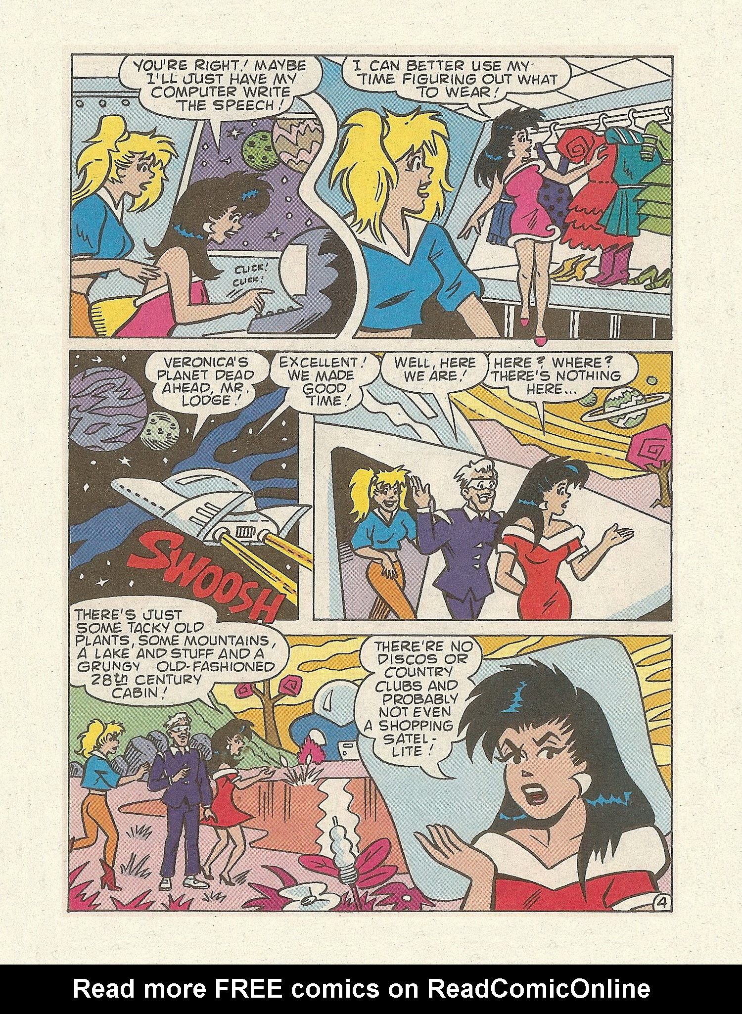 Read online Betty and Veronica Digest Magazine comic -  Issue #72 - 88