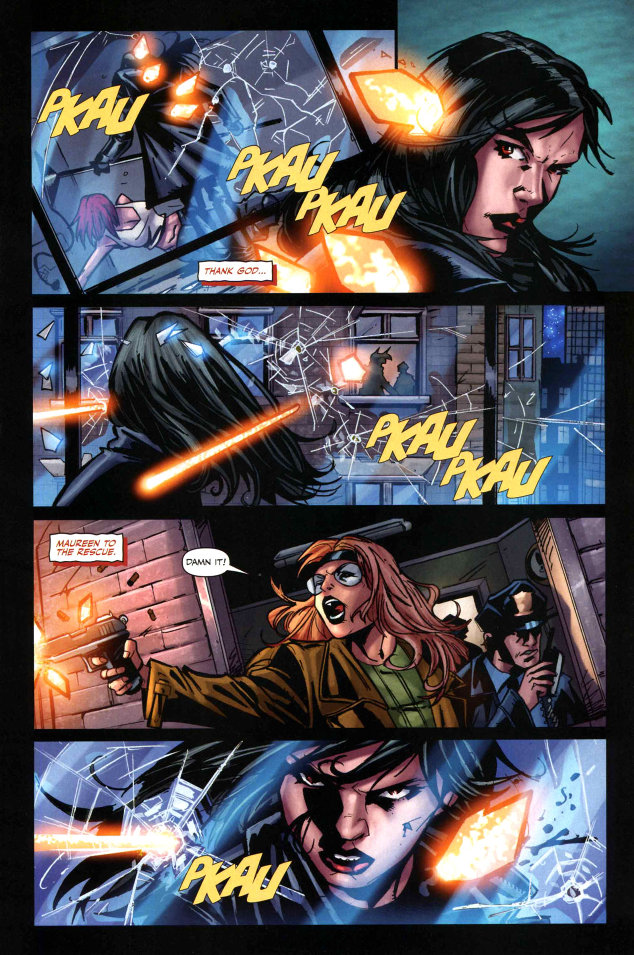 Read online Painkiller Jane Vs. Terminator comic -  Issue #3 - 7