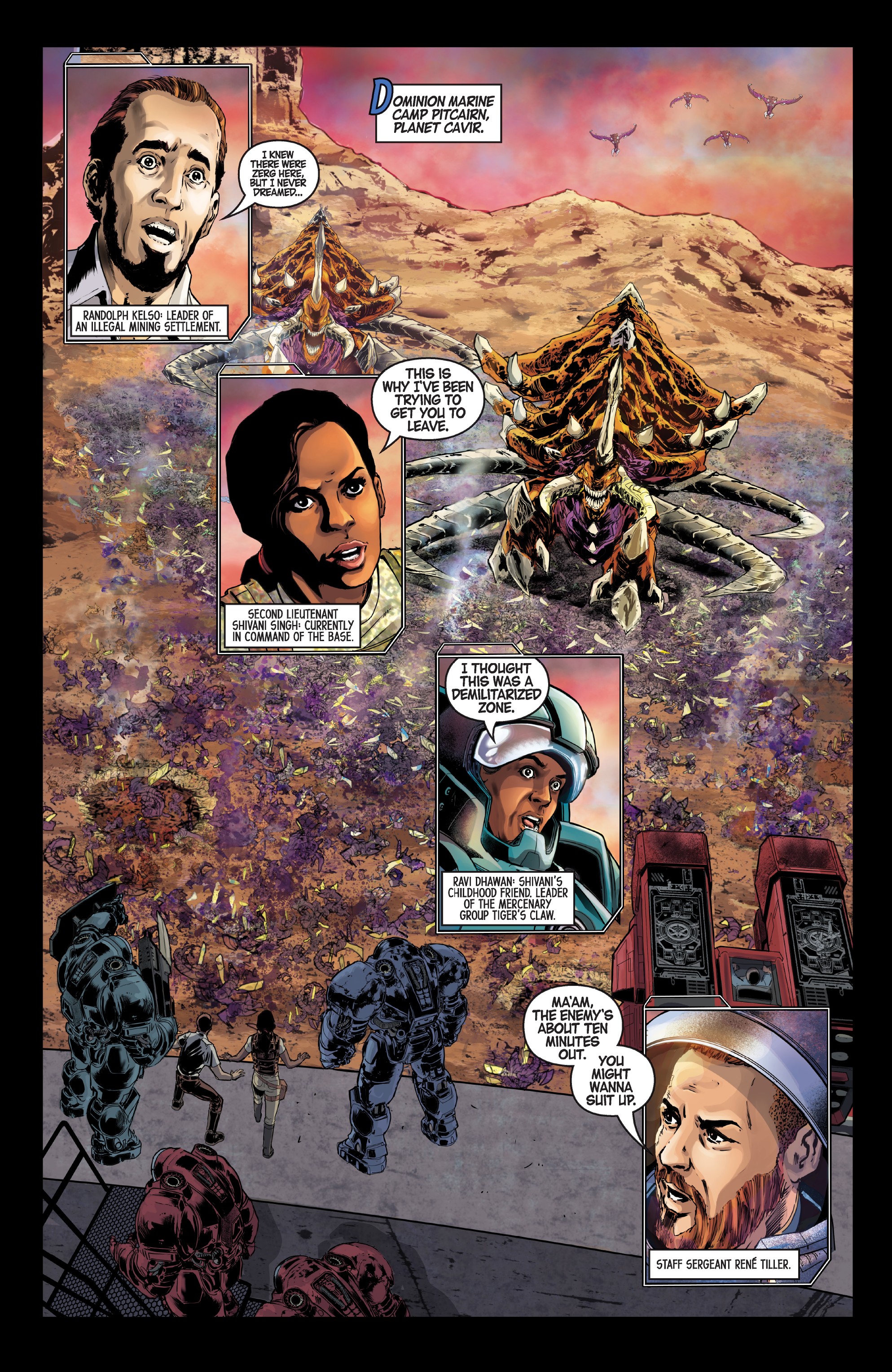 Read online StarCraft: Soldiers comic -  Issue #4 - 3