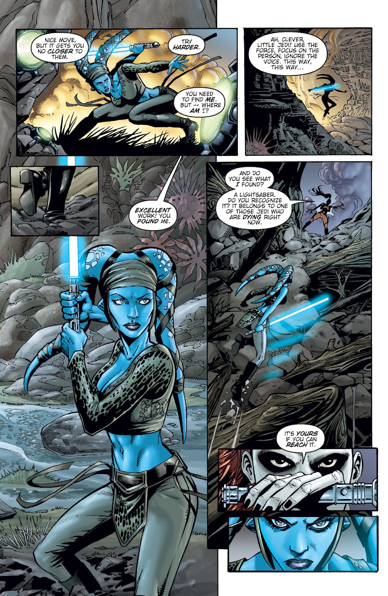 Read online Star Wars: Jedi comic -  Issue # Issue Aayla Secura - 22