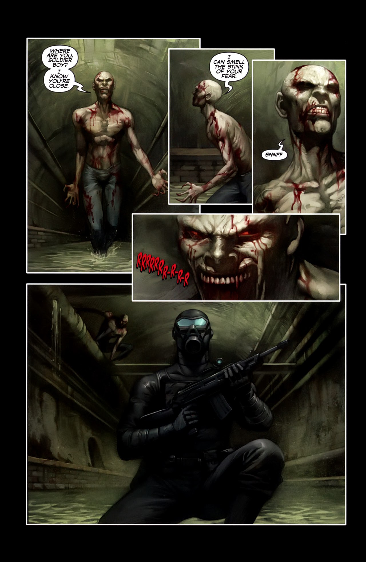 Read online FVZA: Federal Vampire and Zombie Agency comic -  Issue #3 - 23