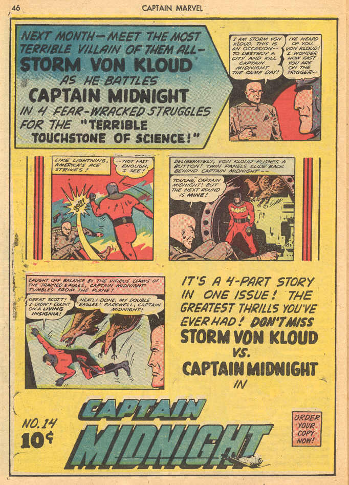 Read online Captain Marvel Adventures comic -  Issue #29 - 46