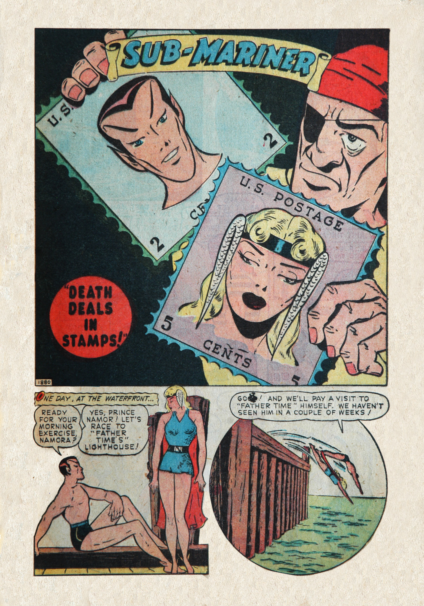 Read online Blonde Phantom Comics comic -  Issue #15 - 17