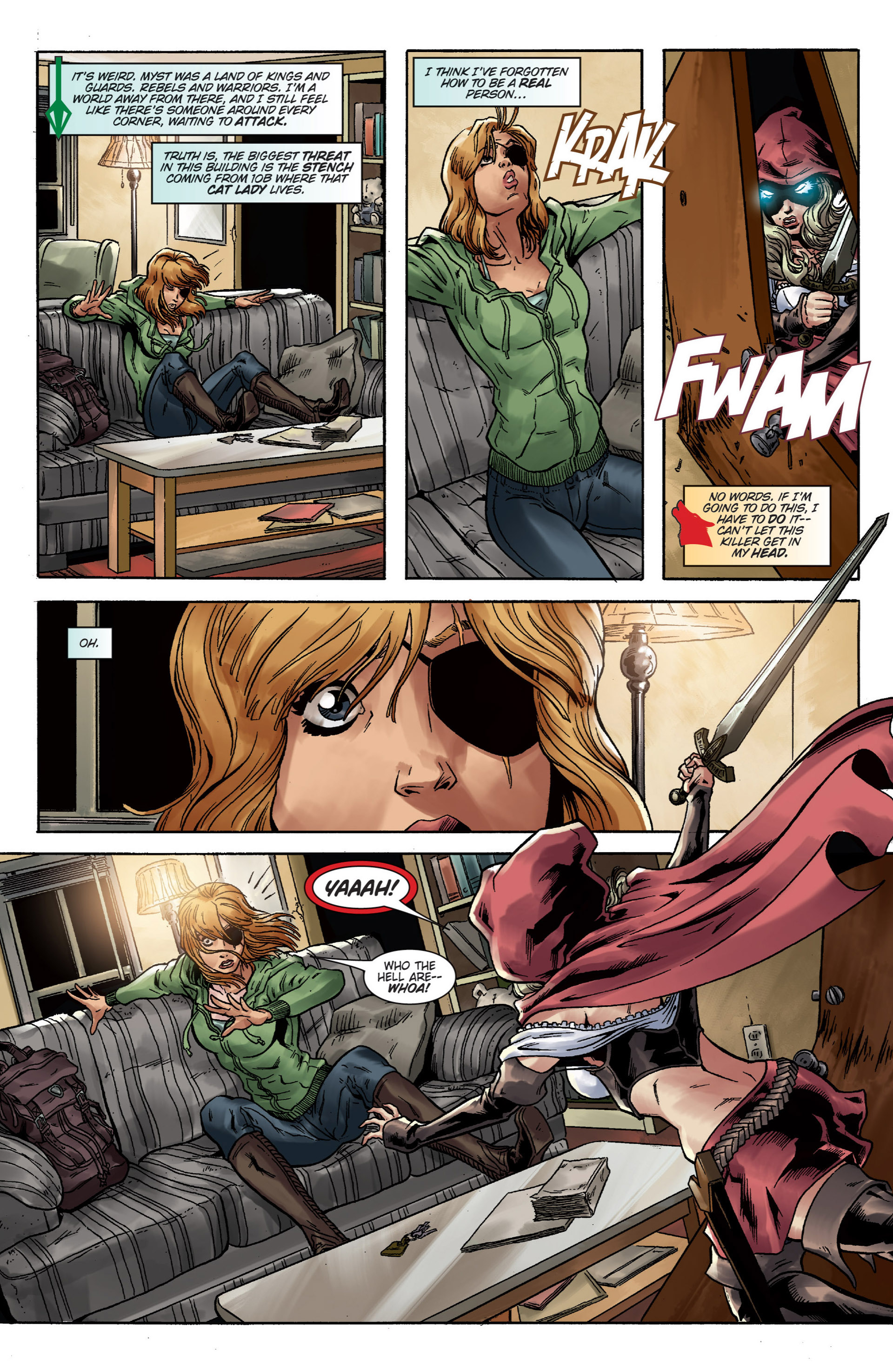 Read online Grimm Fairy Tales presents Robyn Hood vs. Red Riding Hood comic -  Issue # Full - 11