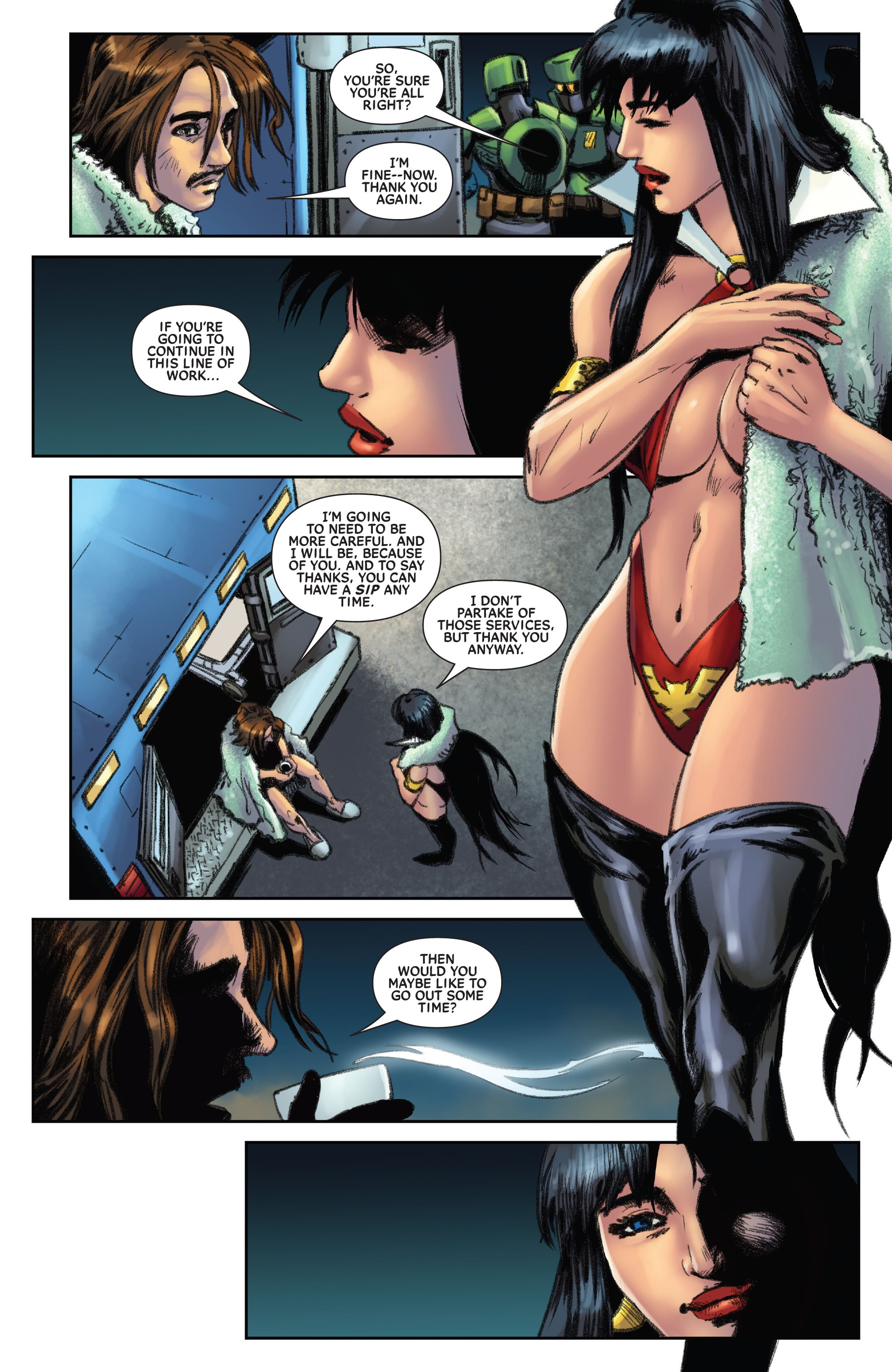 Read online Vampirella Strikes (2022) comic -  Issue #10 - 24