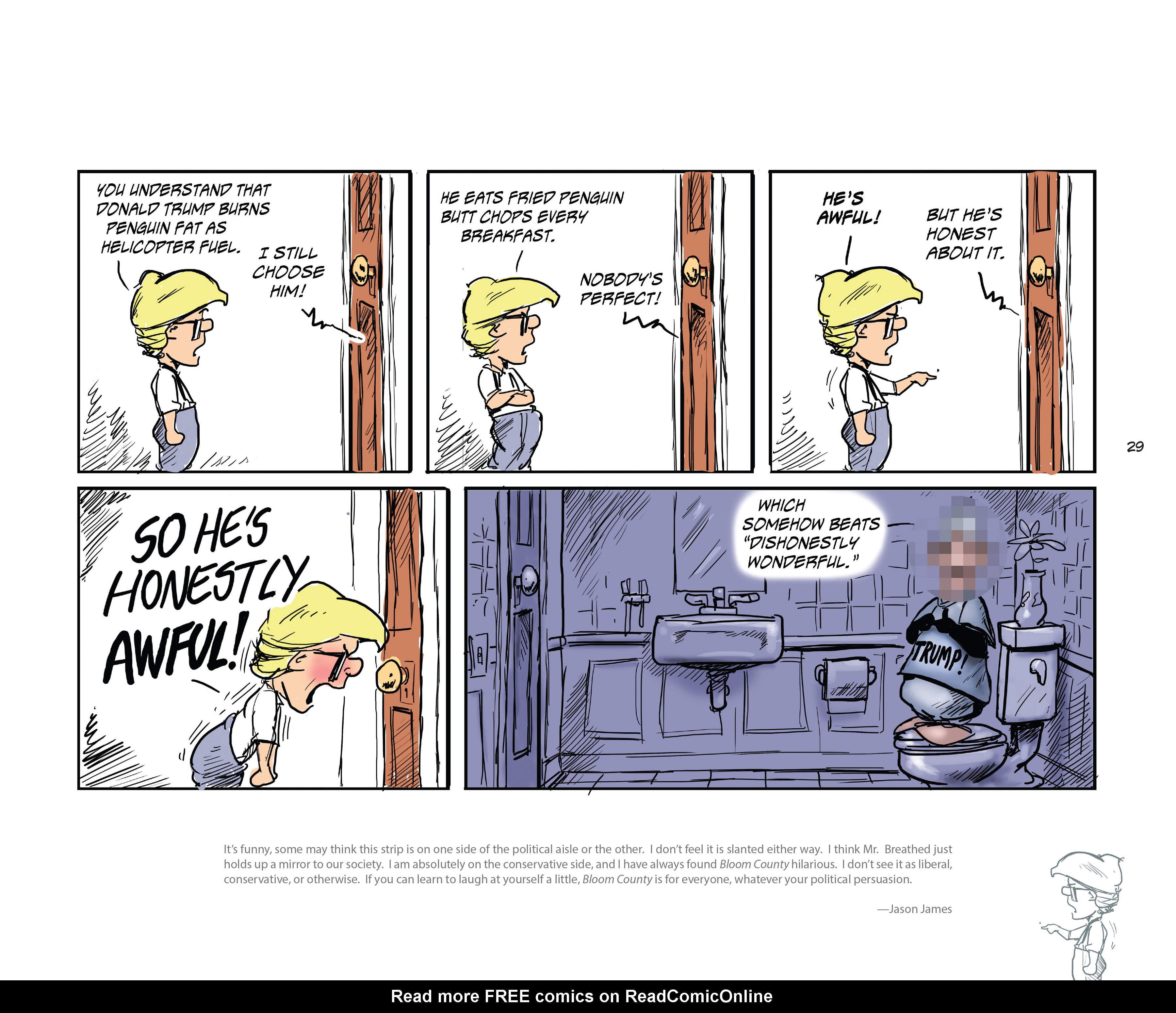 Read online Bloom County Episode XI: A New Hope comic -  Issue # Full - 31