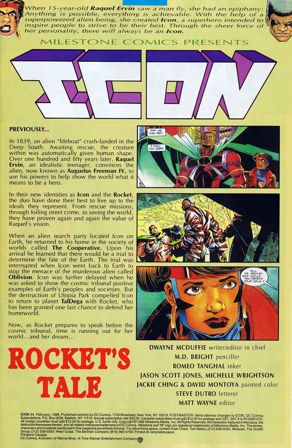 Read online Icon comic -  Issue #34 - 2