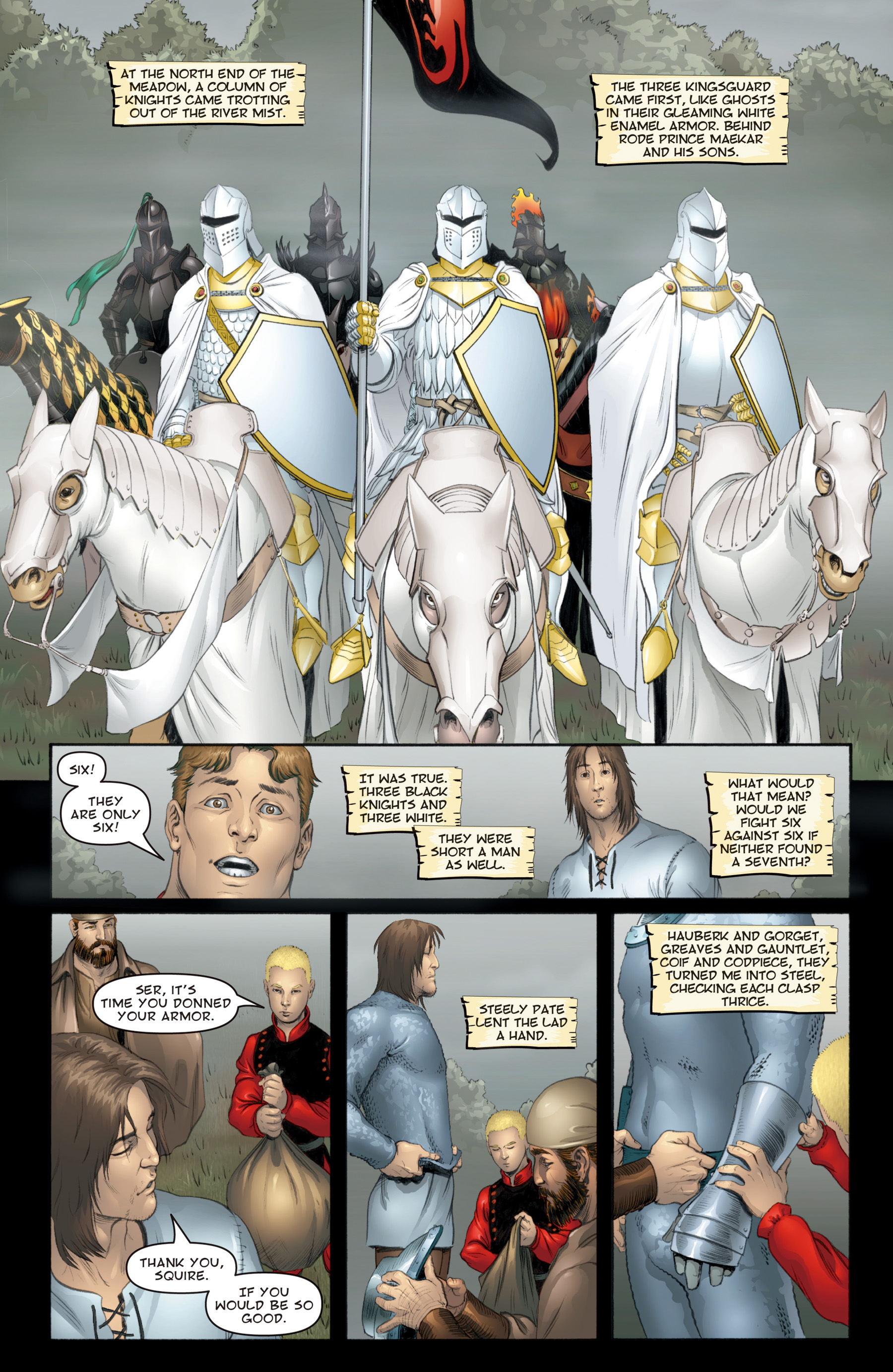 Read online The Hedge Knight: The Graphic Novel comic -  Issue # Full - 117