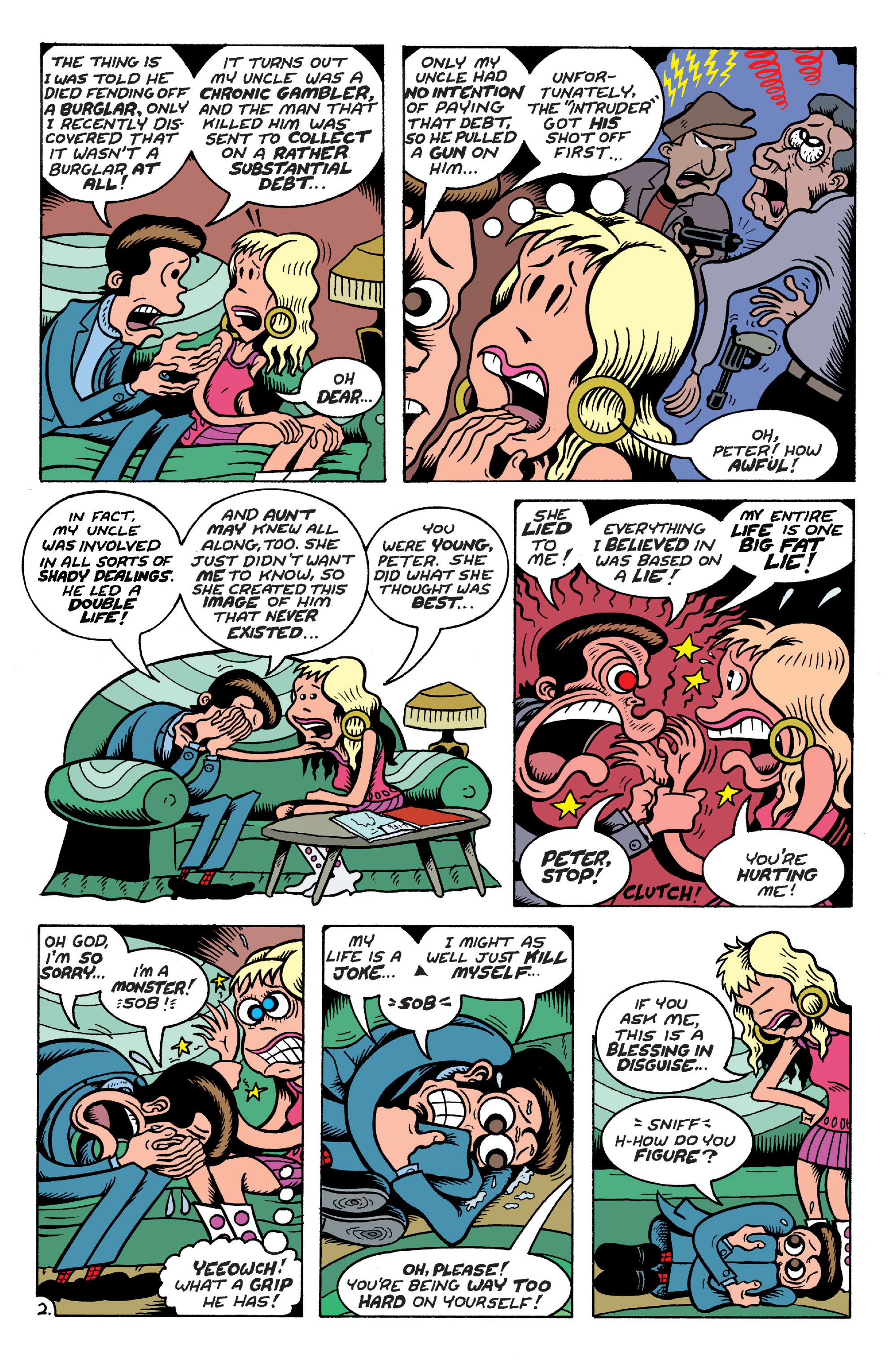 Read online Startling Stories: The Megalomaniacal Spider-Man comic -  Issue # Full - 3